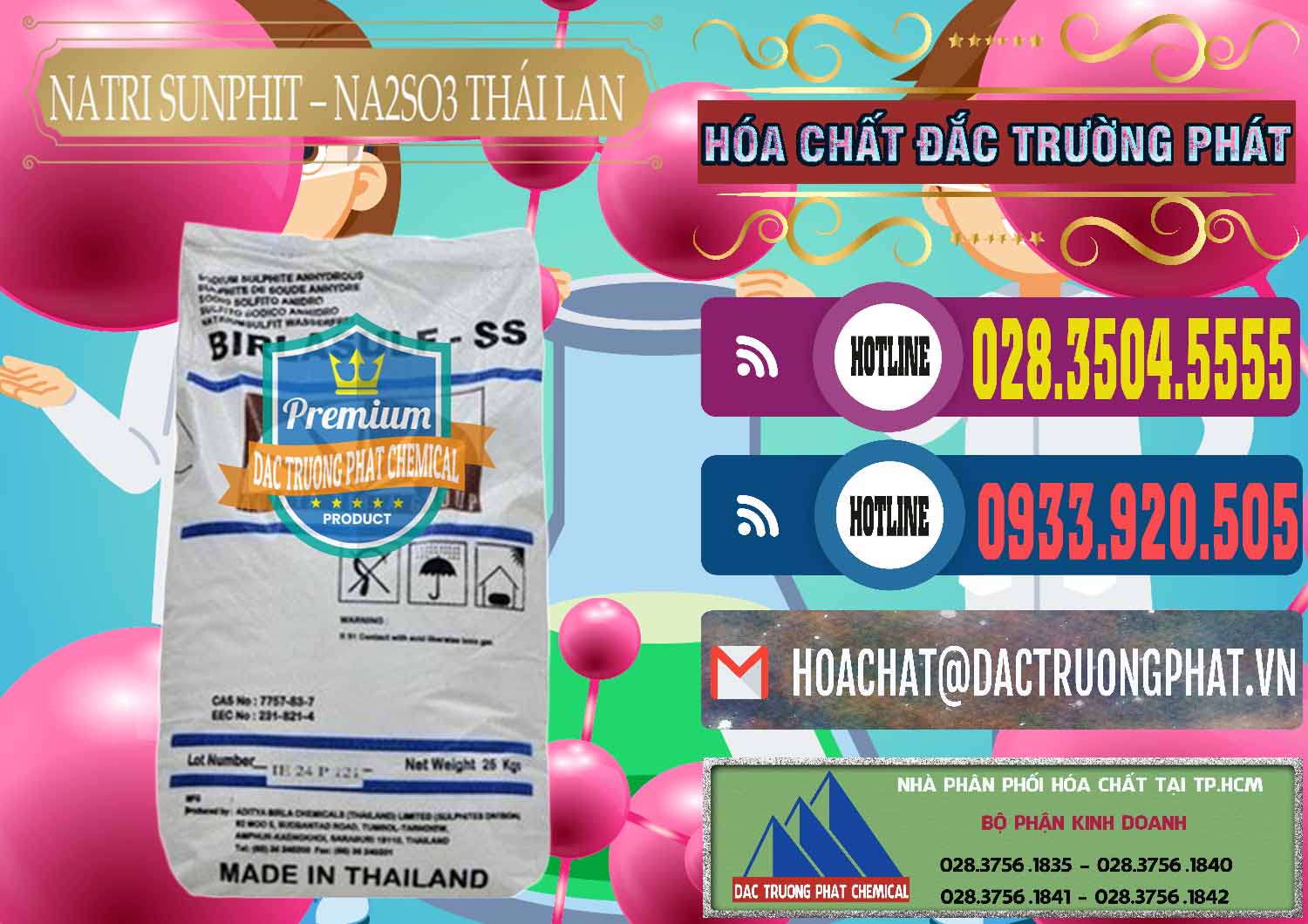 Đơn vị chuyên bán & phân phối Natri Sunphit - NA2SO3 Thái Lan - 0105 - Nơi cung cấp ( bán ) hóa chất tại TP.HCM - muabanhoachat.com.vn