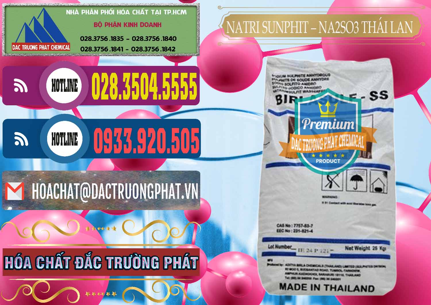 Đơn vị bán và phân phối Natri Sunphit - NA2SO3 Thái Lan - 0105 - Đơn vị kinh doanh & cung cấp hóa chất tại TP.HCM - muabanhoachat.com.vn