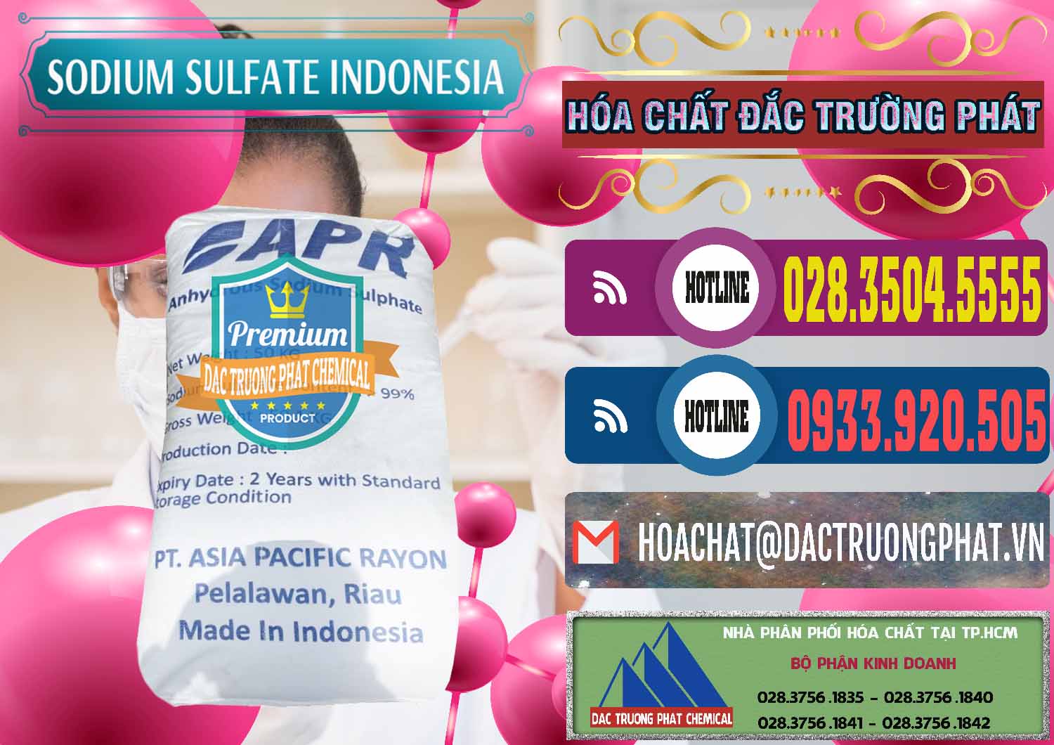 Đơn vị bán _ cung cấp Sodium Sulphate - Muối Sunfat Na2SO4 APR Indonesia - 0460 - Phân phối _ kinh doanh hóa chất tại TP.HCM - muabanhoachat.com.vn
