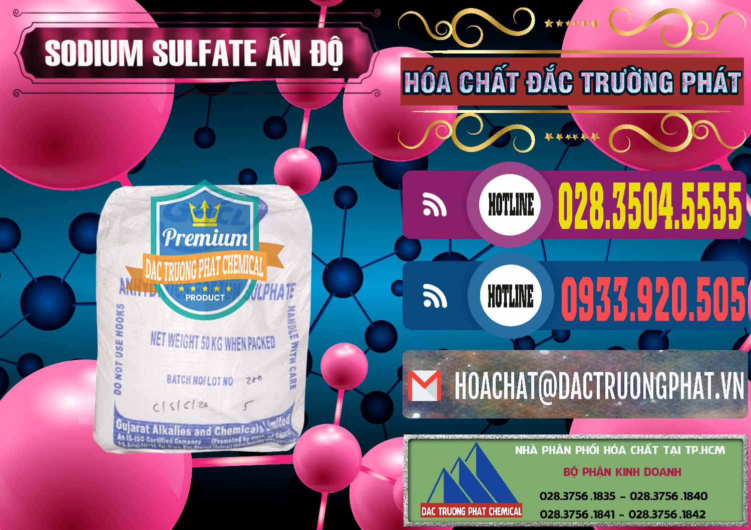 Công ty bán ( cung cấp ) Sodium Sulphate - Muối Sunfat Na2SO4 GACL Ấn Độ India - 0461 - Nơi cung cấp - kinh doanh hóa chất tại TP.HCM - muabanhoachat.com.vn