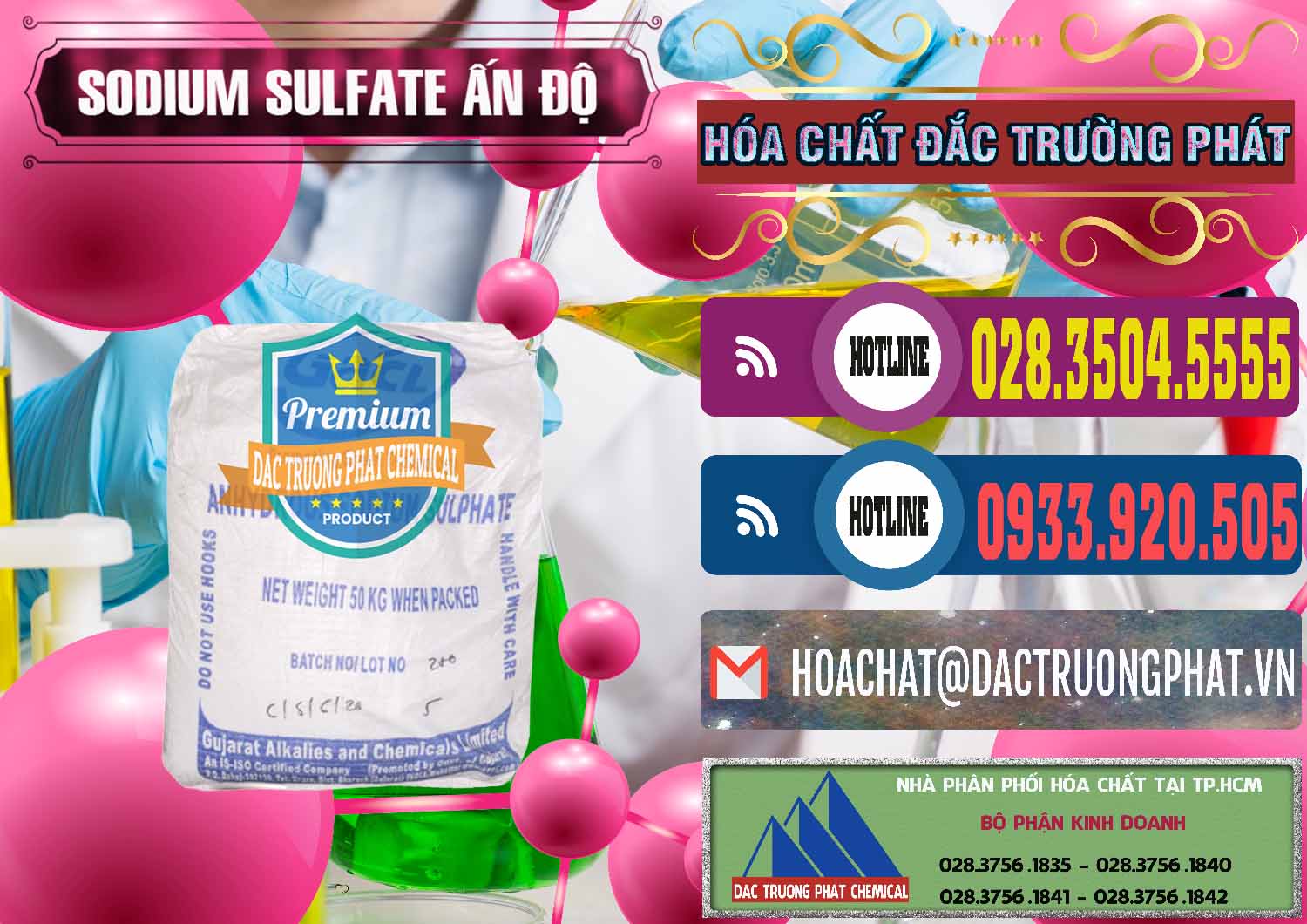 Công ty nhập khẩu và bán Sodium Sulphate - Muối Sunfat Na2SO4 GACL Ấn Độ India - 0461 - Công ty nhập khẩu ( phân phối ) hóa chất tại TP.HCM - muabanhoachat.com.vn
