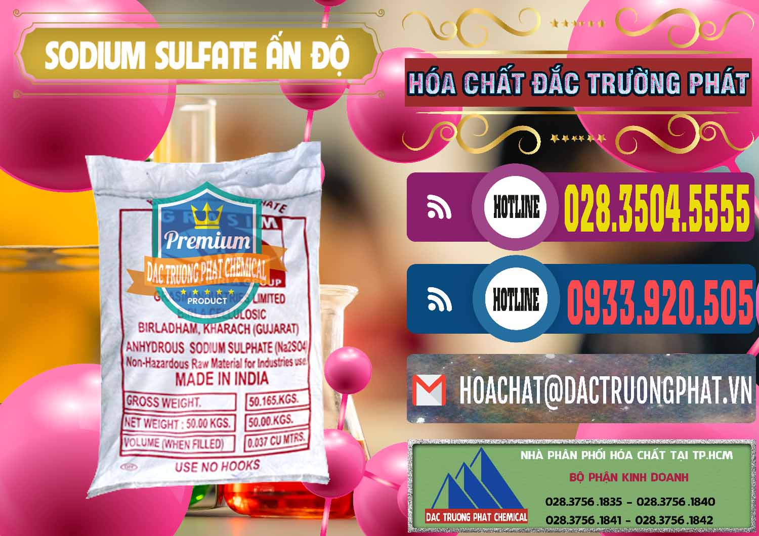 Đơn vị chuyên cung ứng ( bán ) Sodium Sulphate - Muối Sunfat Na2SO4 Aditya Birla Grasim Ấn Độ India - 0462 - Chuyên cung cấp ( bán ) hóa chất tại TP.HCM - muabanhoachat.com.vn
