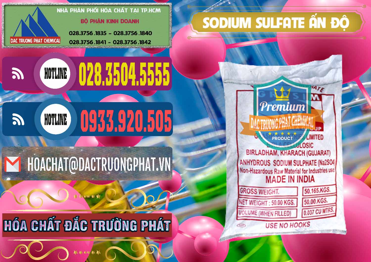 Công ty chuyên bán - cung ứng Sodium Sulphate - Muối Sunfat Na2SO4 Aditya Birla Grasim Ấn Độ India - 0462 - Bán & cung cấp hóa chất tại TP.HCM - muabanhoachat.com.vn