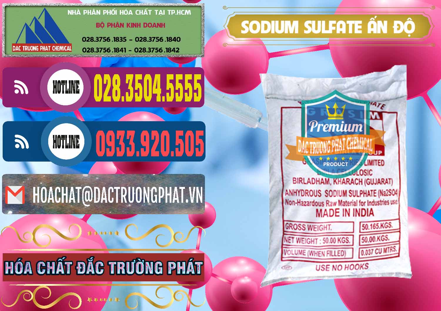 Cty chuyên bán & cung cấp Sodium Sulphate - Muối Sunfat Na2SO4 Aditya Birla Grasim Ấn Độ India - 0462 - Phân phối _ bán hóa chất tại TP.HCM - muabanhoachat.com.vn
