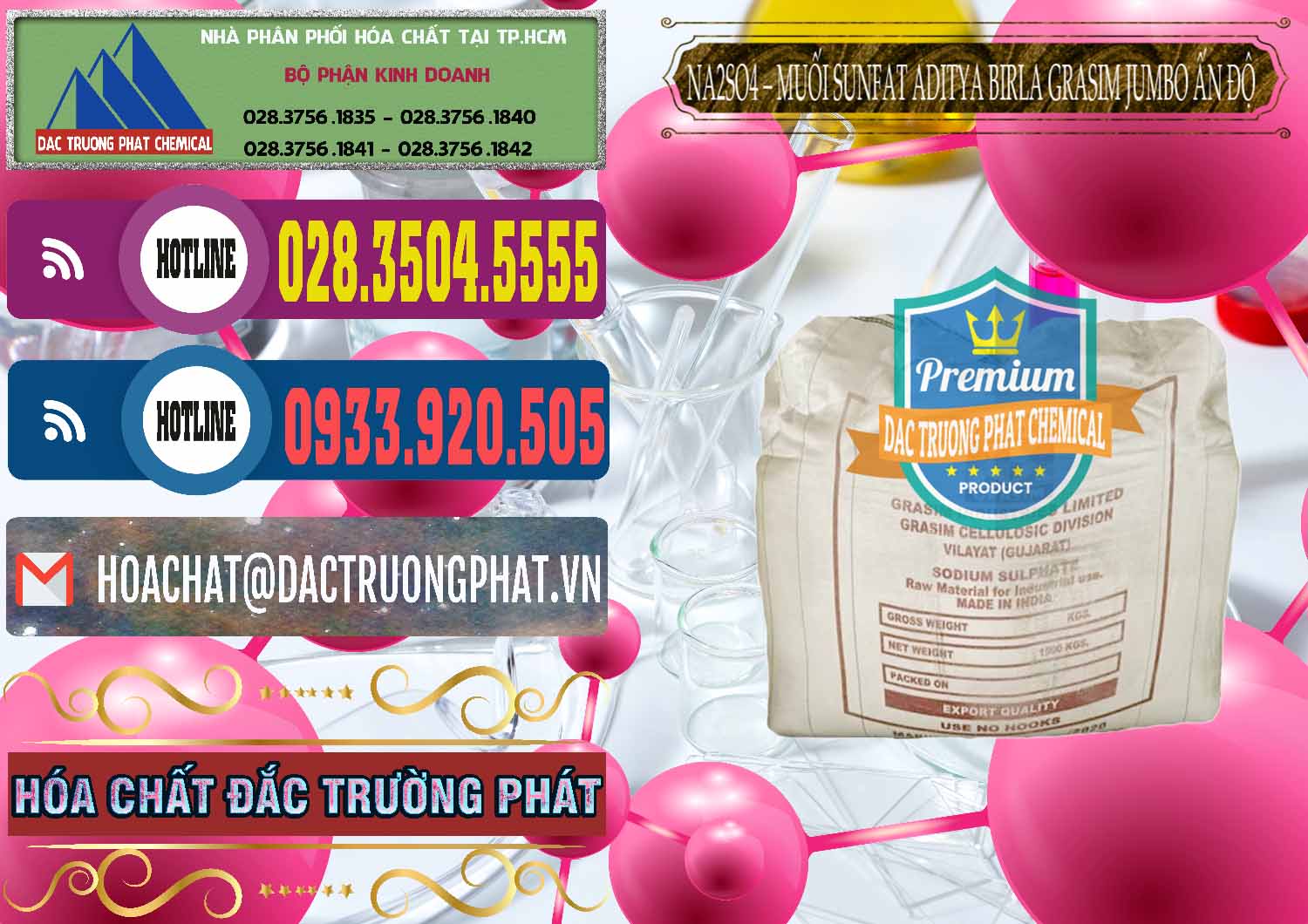 Bán ( phân phối ) Sodium Sulphate - Muối Sunfat Na2SO4 Jumbo Bành Aditya Birla Grasim Ấn Độ India - 0357 - Đơn vị kinh doanh ( cung cấp ) hóa chất tại TP.HCM - muabanhoachat.com.vn