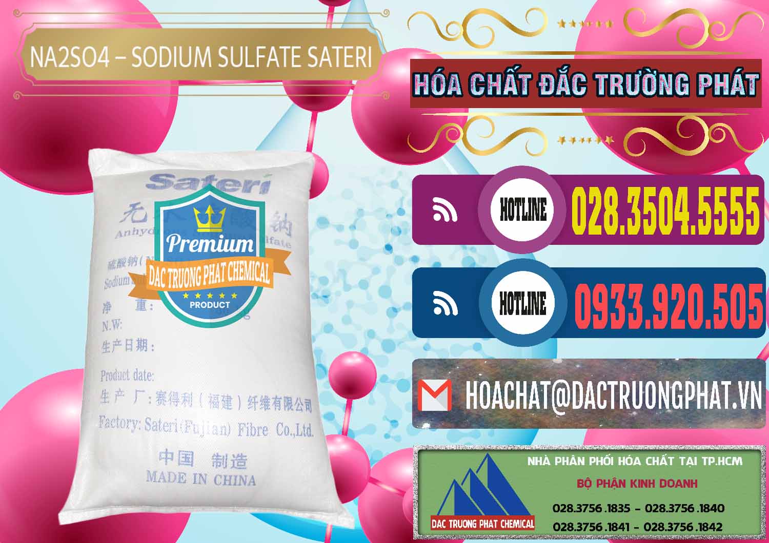 Đơn vị kinh doanh ( bán ) Sodium Sulphate - Muối Sunfat Na2SO4 Sateri Trung Quốc China - 0100 - Nơi bán _ cung cấp hóa chất tại TP.HCM - muabanhoachat.com.vn