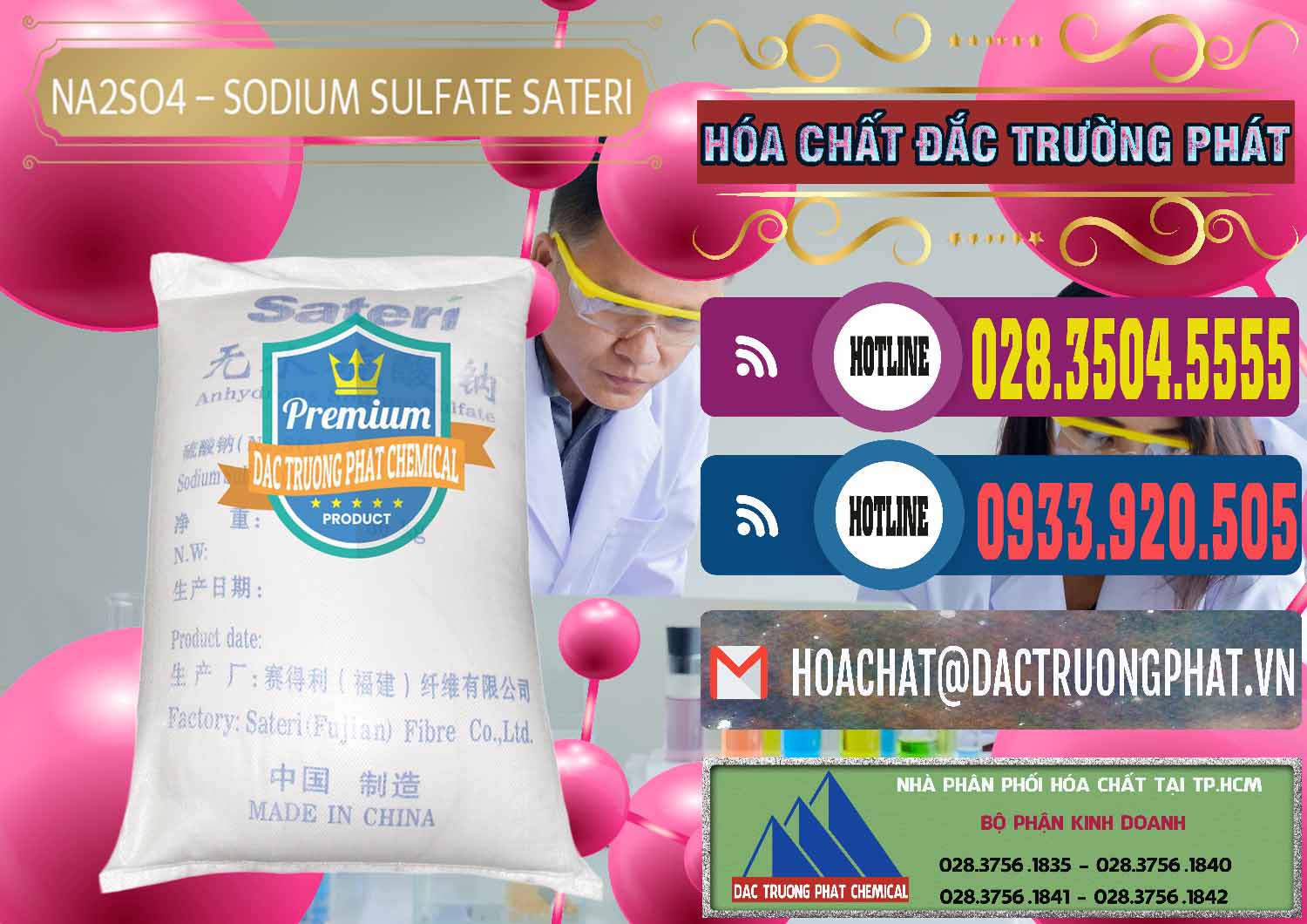 Công ty bán _ cung cấp Sodium Sulphate - Muối Sunfat Na2SO4 Sateri Trung Quốc China - 0100 - Nơi cung cấp ( phân phối ) hóa chất tại TP.HCM - muabanhoachat.com.vn