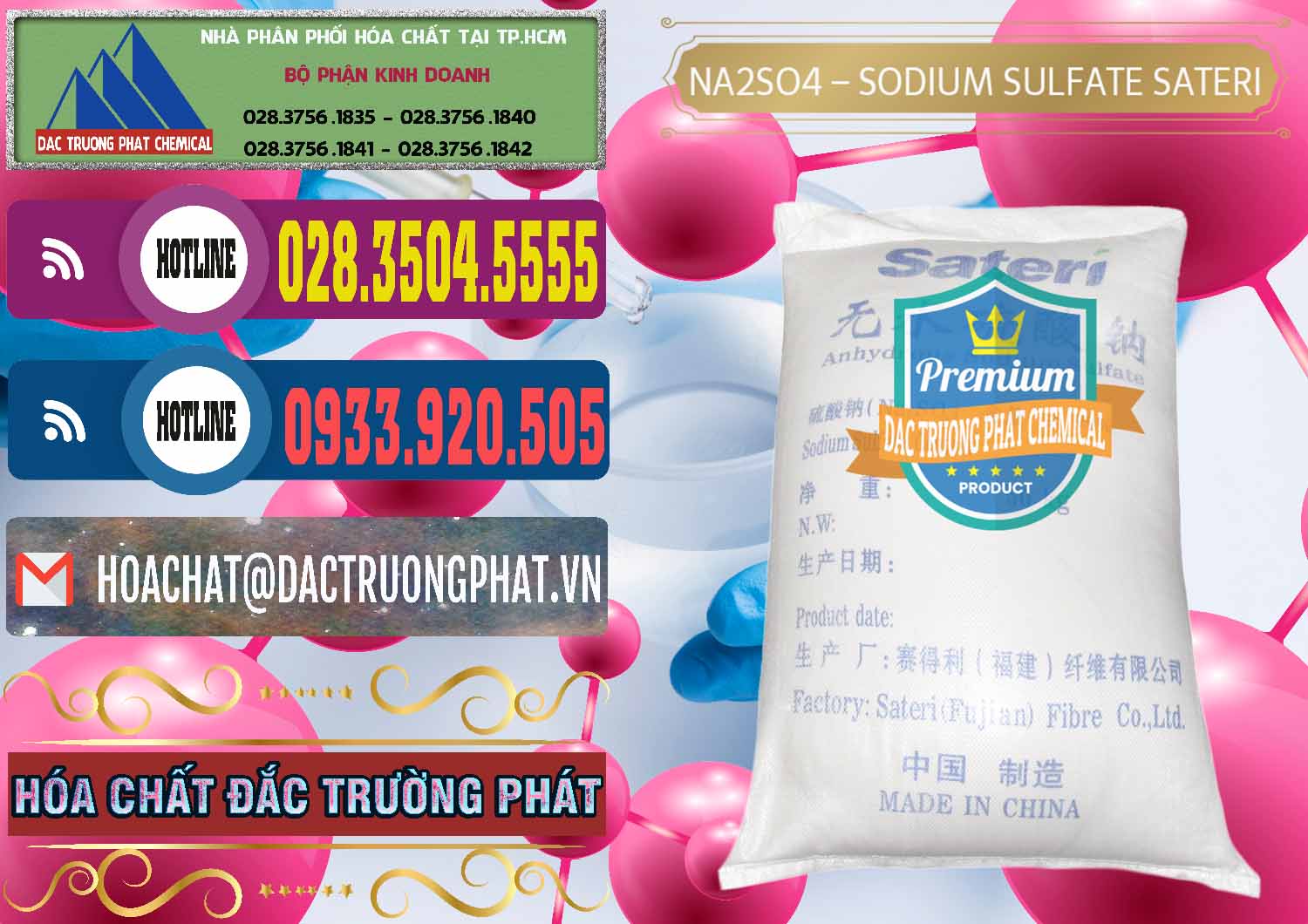 Địa chỉ chuyên bán Þ thương mại Muối Sulfate & Powder Muối Sulfate Natri Sateri Trung Quốc China tại Sóc Trăng Đơn vị chuyên cung cấp ( bán ) Sodium Sulphate - Muối Sunfat Na2SO4 Sateri Trung Quốc China - 0100 - Nơi chuyên cung cấp ( kinh doanh ) hóa chất tại TP.HCM - muabanhoachat.com.vn