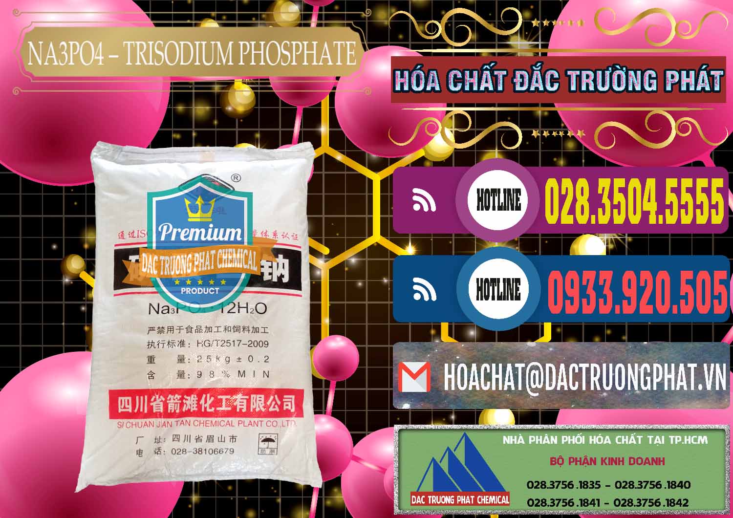 Đơn vị bán _ phân phối Na3PO4 – Trisodium Phosphate Trung Quốc China JT - 0102 - Nơi cung cấp & kinh doanh hóa chất tại TP.HCM - muabanhoachat.com.vn