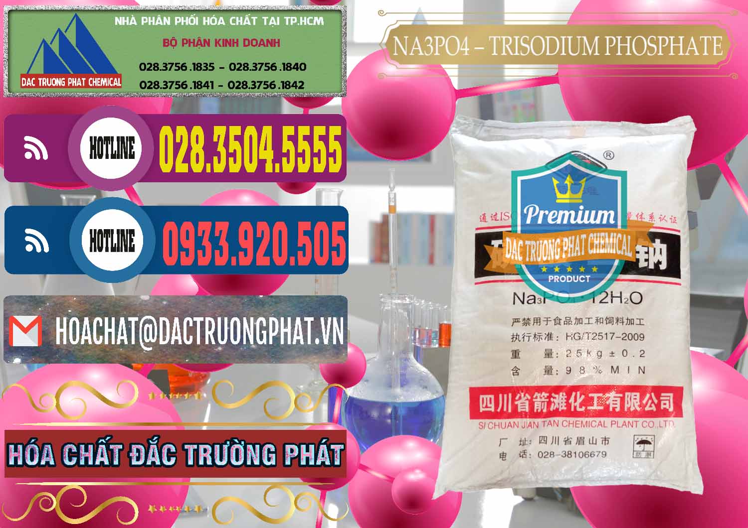 Công ty chuyên cung cấp ( bán ) Na3PO4 – Trisodium Phosphate Trung Quốc China JT - 0102 - Công ty phân phối _ cung ứng hóa chất tại TP.HCM - muabanhoachat.com.vn