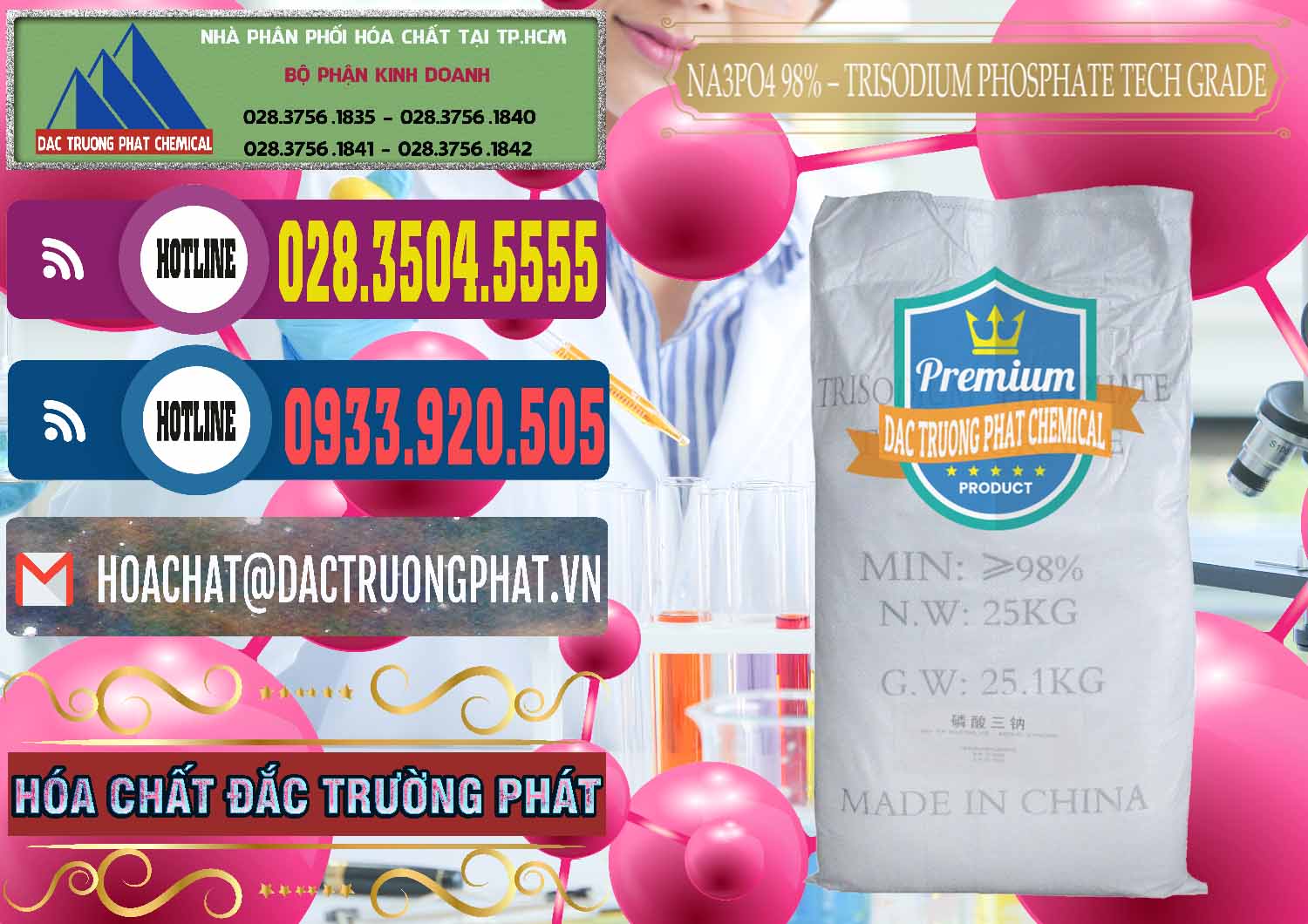 Cty chuyên cung ứng _ bán Na3PO4 – Trisodium Phosphate 96% Tech Grade Trung Quốc China - 0104 - Nhà cung cấp ( phân phối ) hóa chất tại TP.HCM - muabanhoachat.com.vn