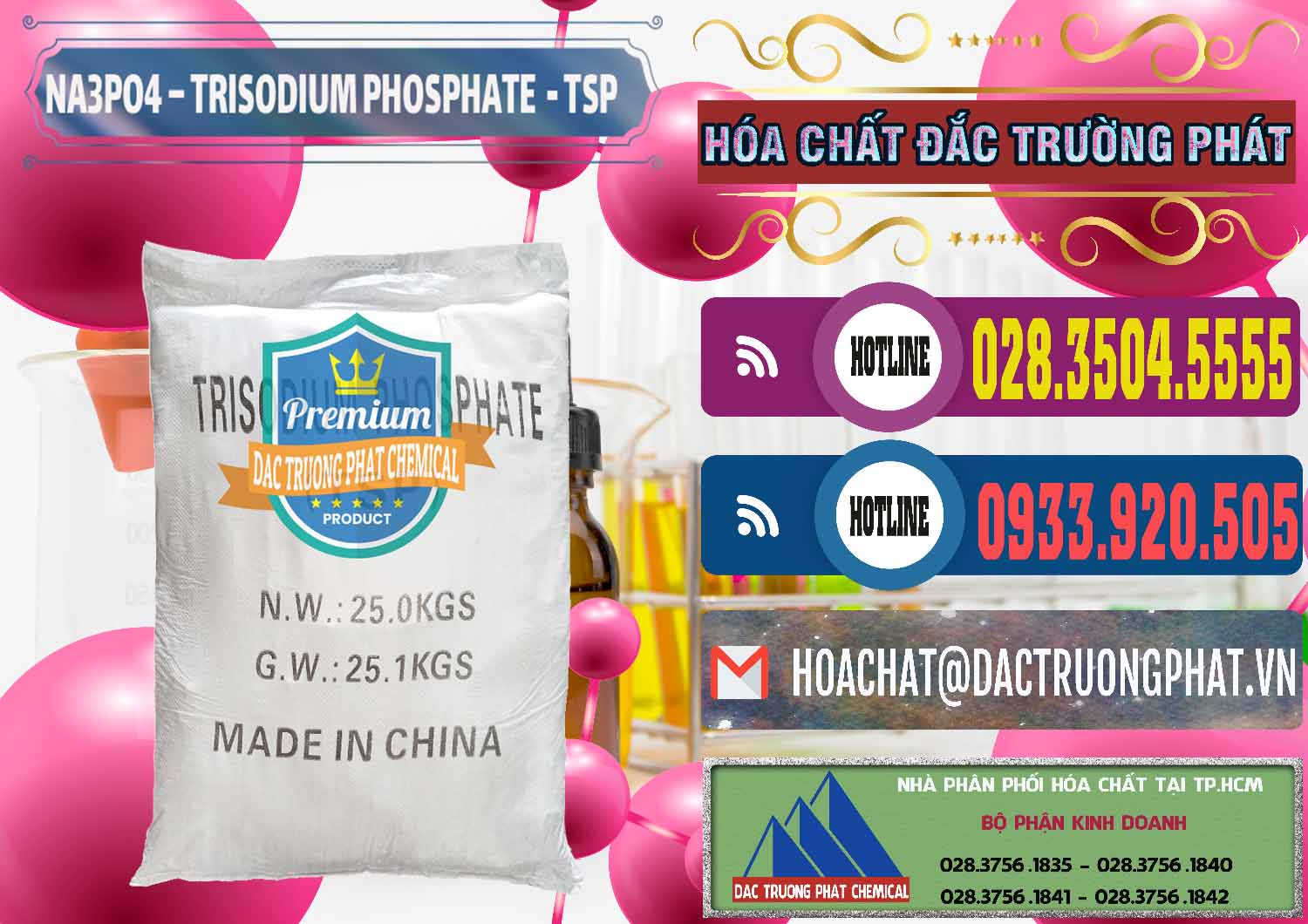 Chuyên bán - cung ứng Na3PO4 – Trisodium Phosphate Trung Quốc China TSP - 0103 - Nhập khẩu ( cung cấp ) hóa chất tại TP.HCM - muabanhoachat.com.vn