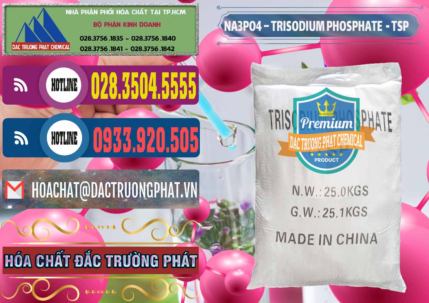 Nơi chuyên bán - cung cấp Na3PO4 – Trisodium Phosphate Trung Quốc China TSP - 0103 - Cung cấp _ nhập khẩu hóa chất tại TP.HCM - muabanhoachat.com.vn