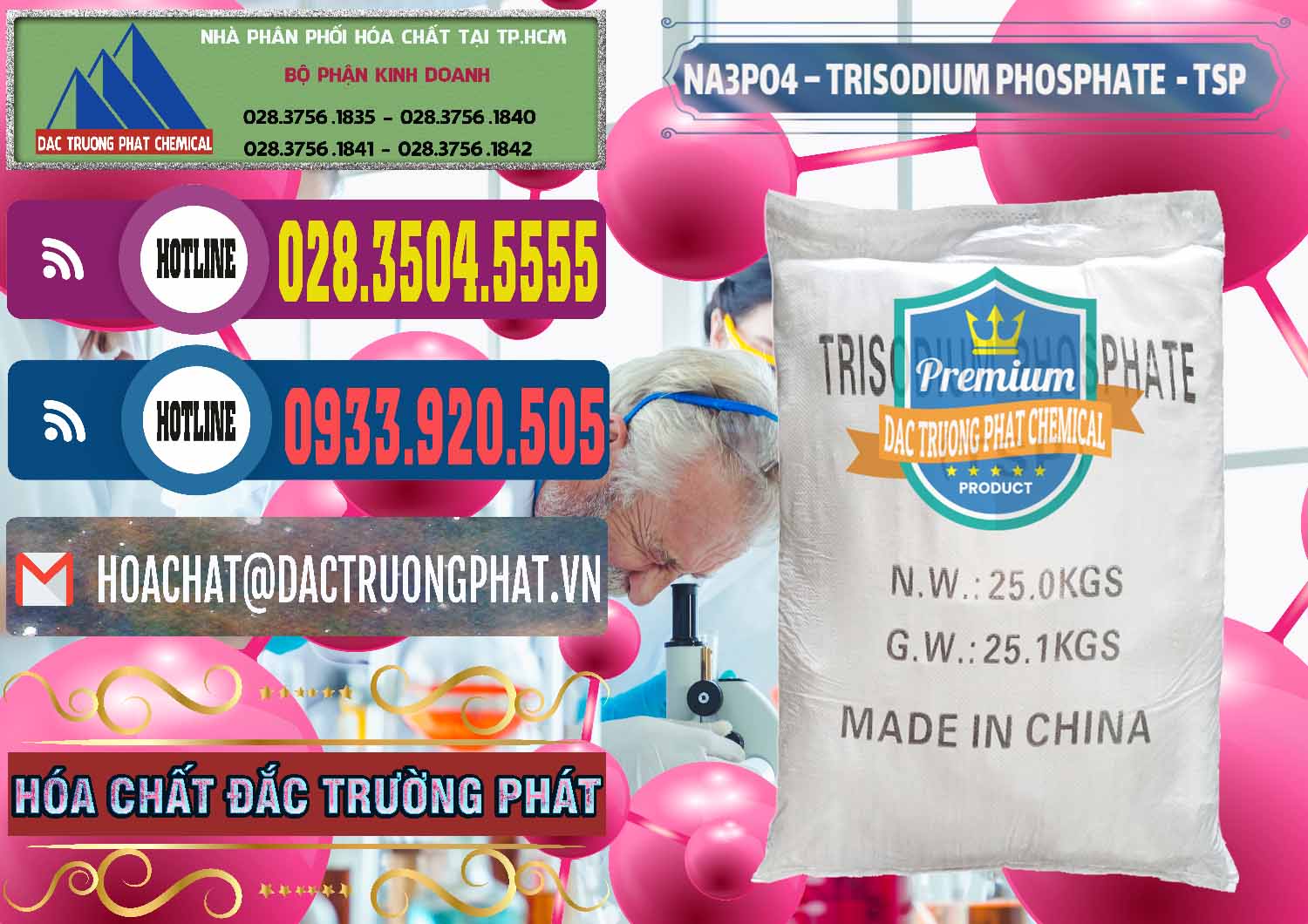Cty bán & cung cấp Na3PO4 – Trisodium Phosphate Trung Quốc China TSP - 0103 - Cty chuyên bán _ phân phối hóa chất tại TP.HCM - muabanhoachat.com.vn