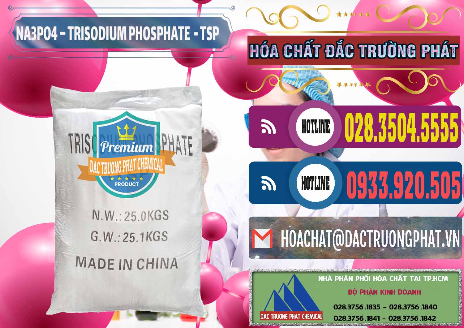 Nhà cung cấp | bán Na3PO4 ß Natri Phosphat Powder TSP Trung Quốc China Công ty chuyên nhập khẩu và bán Na3PO4 – Trisodium Phosphate Trung Quốc China TSP - 0103 - Công ty chuyên cung ứng & phân phối hóa chất tại TP.HCM - muabanhoachat.com.vn