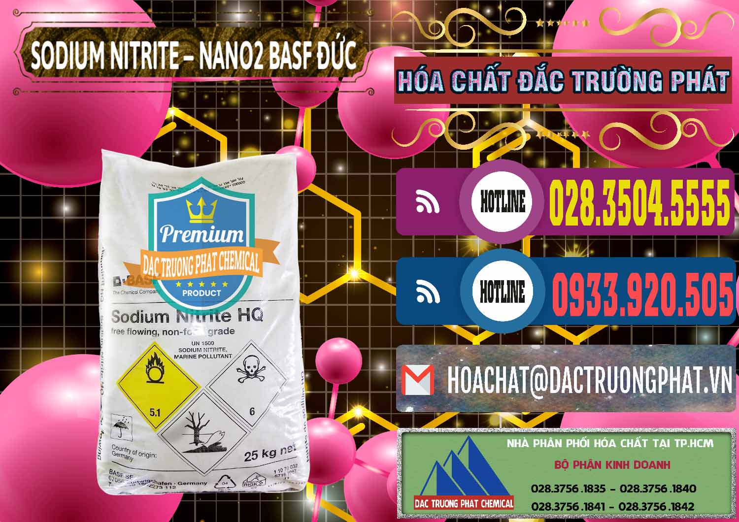 Công ty chuyên bán ( cung ứng ) Sodium Nitrite - NANO2 Đức BASF Germany - 0148 - Đơn vị cung cấp và kinh doanh hóa chất tại TP.HCM - muabanhoachat.com.vn