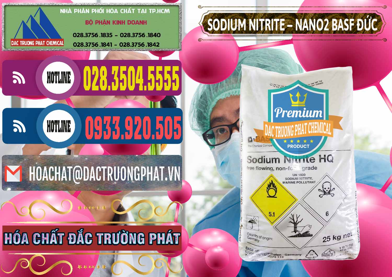 Nơi nhập khẩu và bán Sodium Nitrite - NANO2 Đức BASF Germany - 0148 - Cty chuyên phân phối ( nhập khẩu ) hóa chất tại TP.HCM - muabanhoachat.com.vn