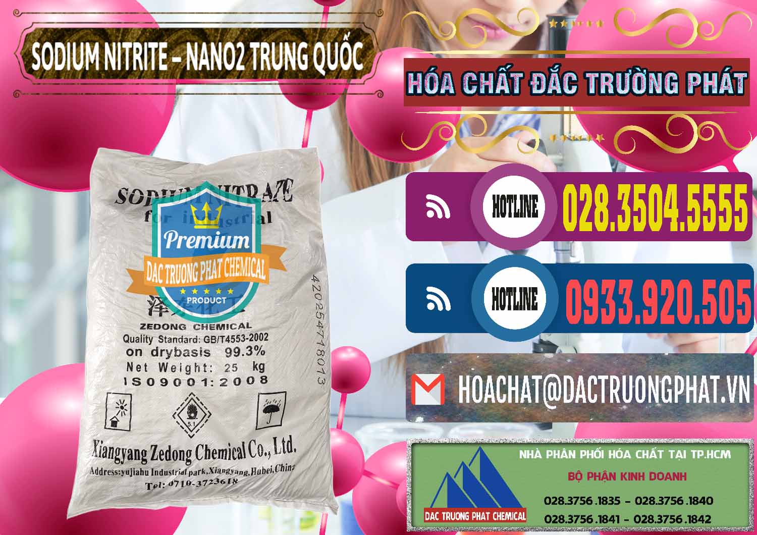 Công ty chuyên phân phối và bán Sodium Nitrite - NANO2 Zedong Trung Quốc China - 0149 - Cty chuyên cung cấp và kinh doanh hóa chất tại TP.HCM - muabanhoachat.com.vn