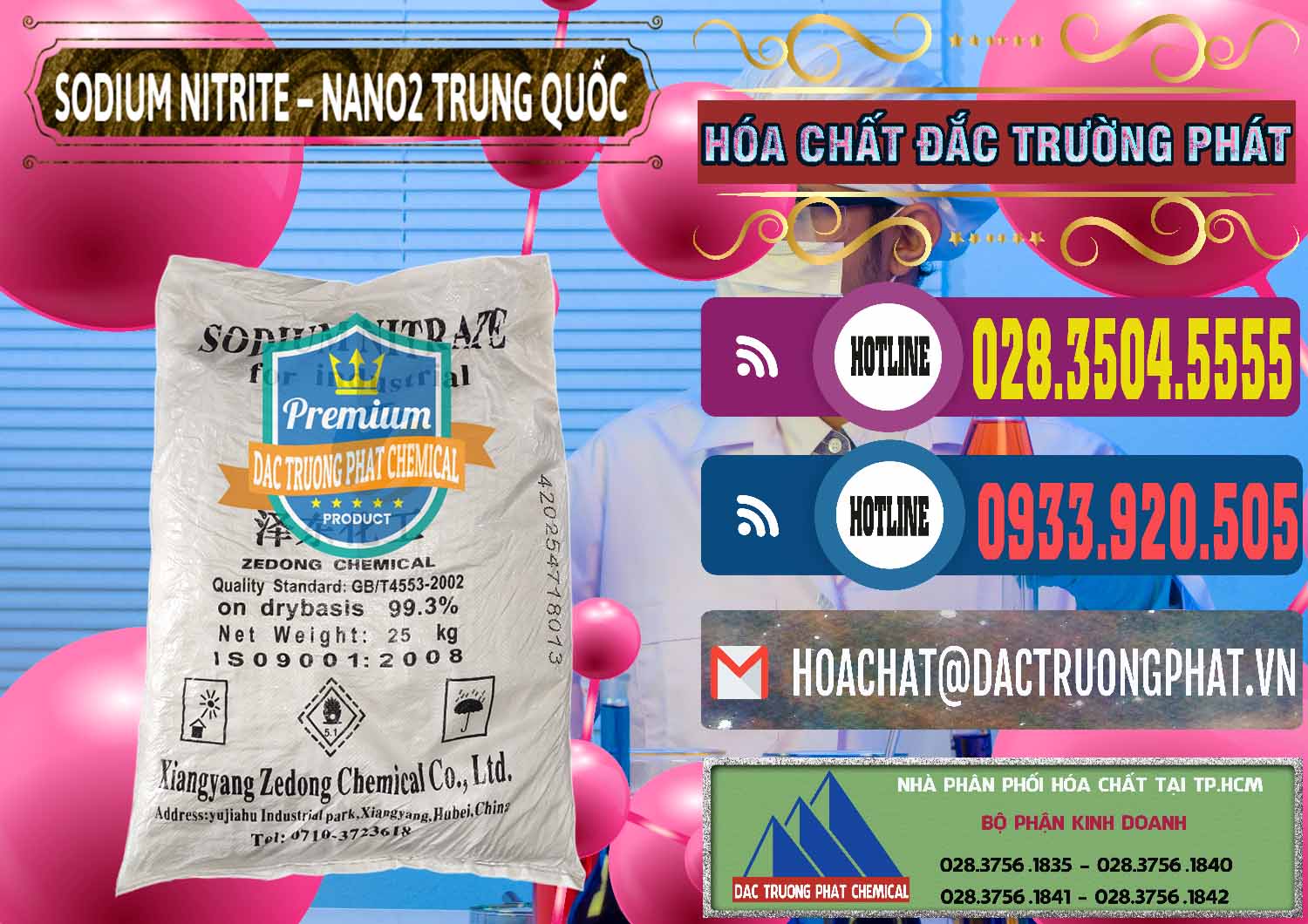 Đơn vị chuyên cung cấp và bán Sodium Nitrite - NANO2 Zedong Trung Quốc China - 0149 - Cty chuyên phân phối và cung ứng hóa chất tại TP.HCM - muabanhoachat.com.vn