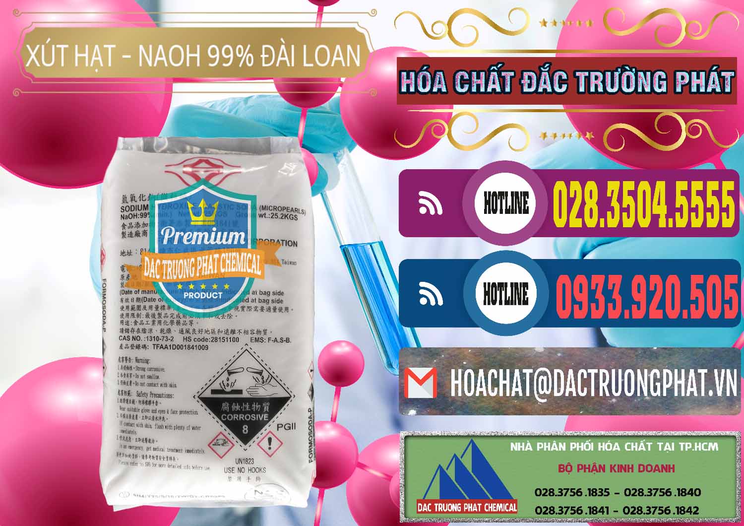 Đơn vị phân phối & bán Xút Hạt - NaOH Bột 99% Đài Loan Taiwan Formosa - 0167 - Kinh doanh _ phân phối hóa chất tại TP.HCM - muabanhoachat.com.vn