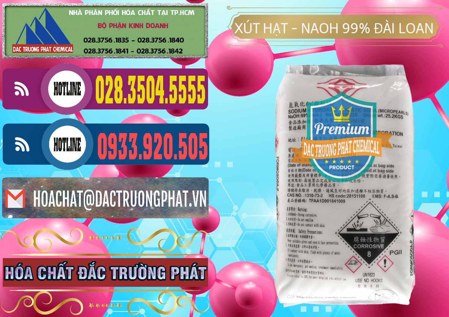 Chuyên phân phối và bán Xút Hạt - NaOH Bột 99% Đài Loan Taiwan Formosa - 0167 - Cty chuyên phân phối - kinh doanh hóa chất tại TP.HCM - muabanhoachat.com.vn