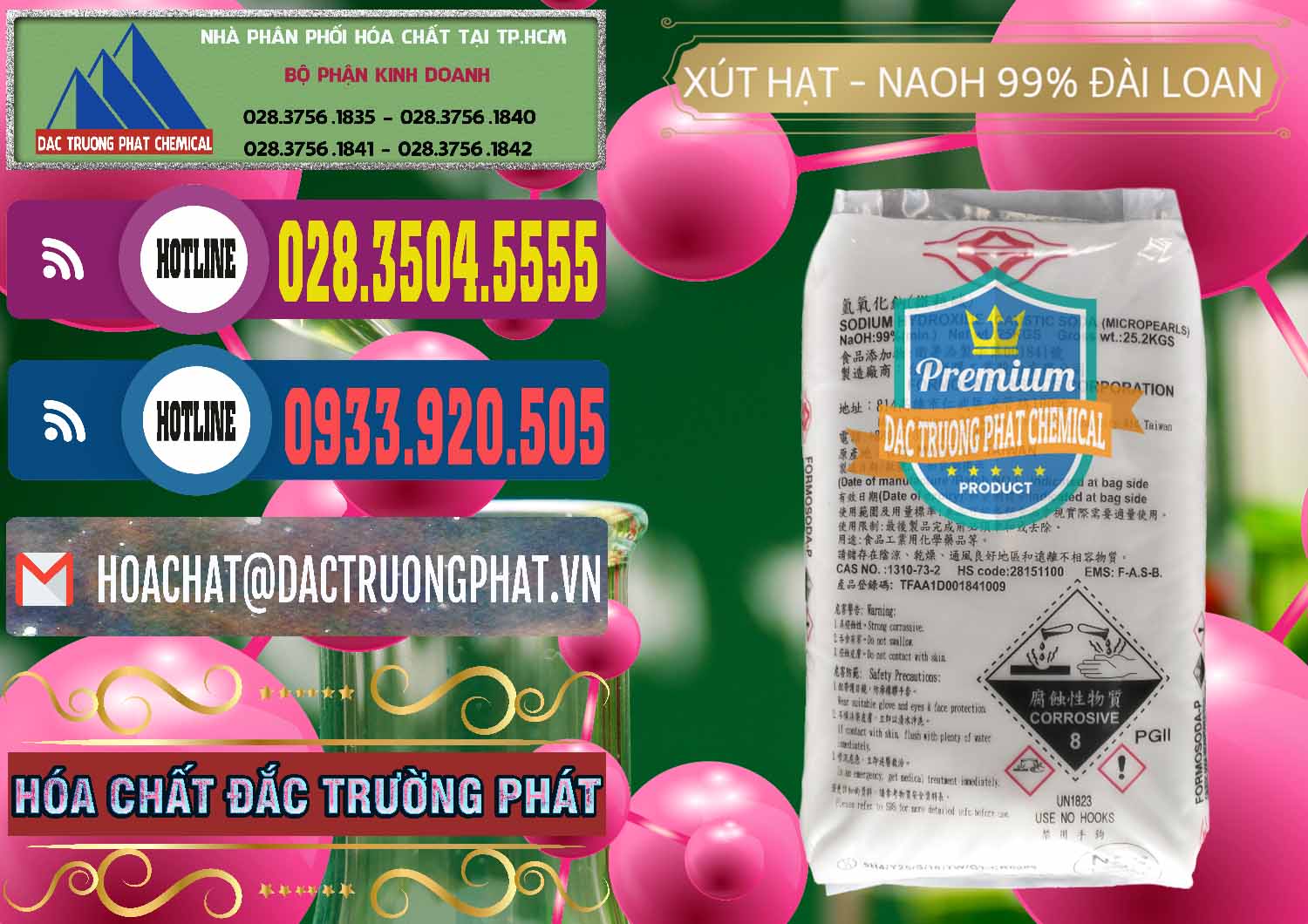 Đơn vị bán & phân phối Xút Hạt - NaOH Bột 99% Đài Loan Taiwan Formosa - 0167 - Cty chuyên bán và cung cấp hóa chất tại TP.HCM - muabanhoachat.com.vn