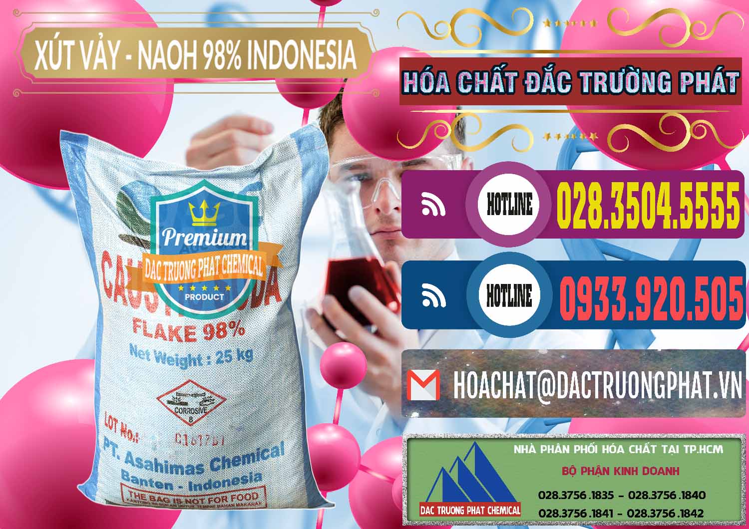 Công ty kinh doanh _ bán Xút Vảy - NaOH Vảy 98% ASC Indonesia - 0172 - Công ty chuyên kinh doanh và phân phối hóa chất tại TP.HCM - muabanhoachat.com.vn