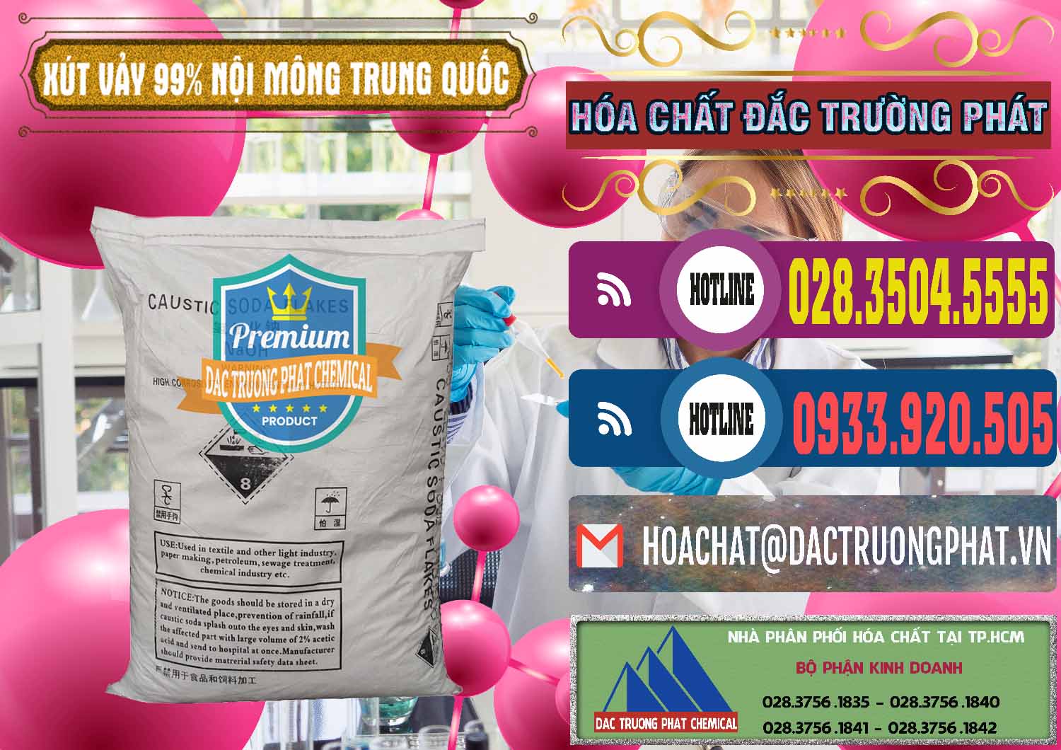 Công ty cung cấp & bán Xút Vảy - NaOH Vảy 99% Nội Mông Trung Quốc China - 0228 - Cung cấp ( bán ) hóa chất tại TP.HCM - muabanhoachat.com.vn