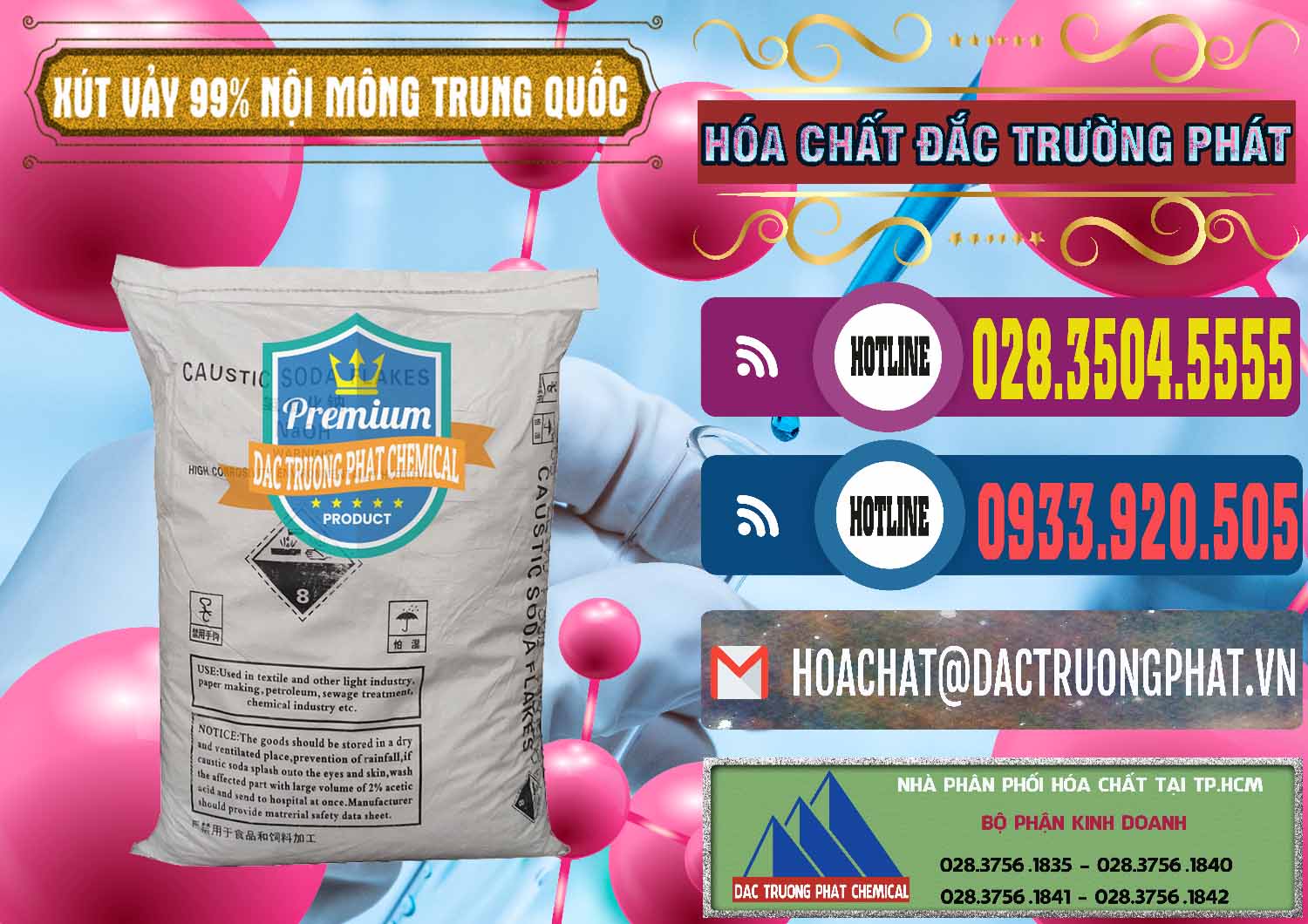 Công ty kinh doanh ( bán ) Xút Vảy - NaOH Vảy 99% Nội Mông Trung Quốc China - 0228 - Cty cung cấp & phân phối hóa chất tại TP.HCM - muabanhoachat.com.vn