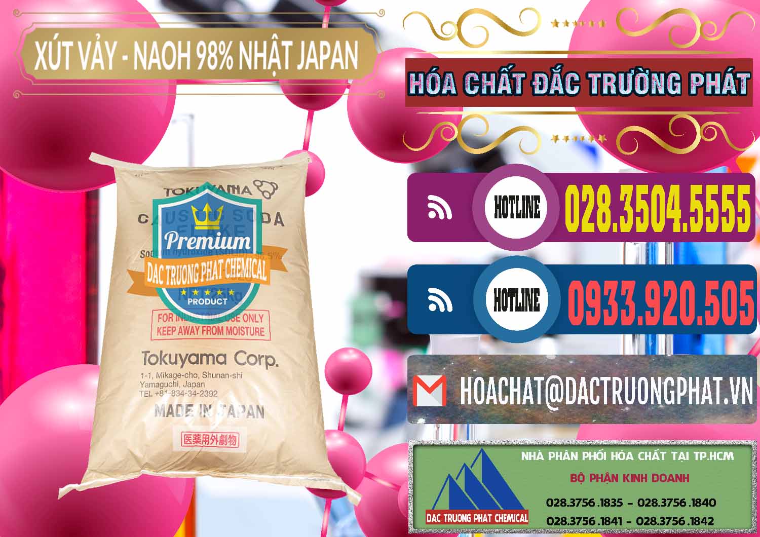 Đơn vị chuyên kinh doanh & bán Xút Vảy - NaOH Vảy 98% Tokuyama Nhật Bản Japan - 0173 - Công ty kinh doanh và cung cấp hóa chất tại TP.HCM - muabanhoachat.com.vn