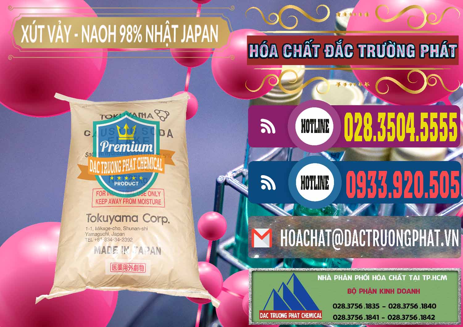 Công ty chuyên nhập khẩu - bán Xút Vảy - NaOH Vảy 98% Tokuyama Nhật Bản Japan - 0173 - Cty kinh doanh _ cung cấp hóa chất tại TP.HCM - muabanhoachat.com.vn