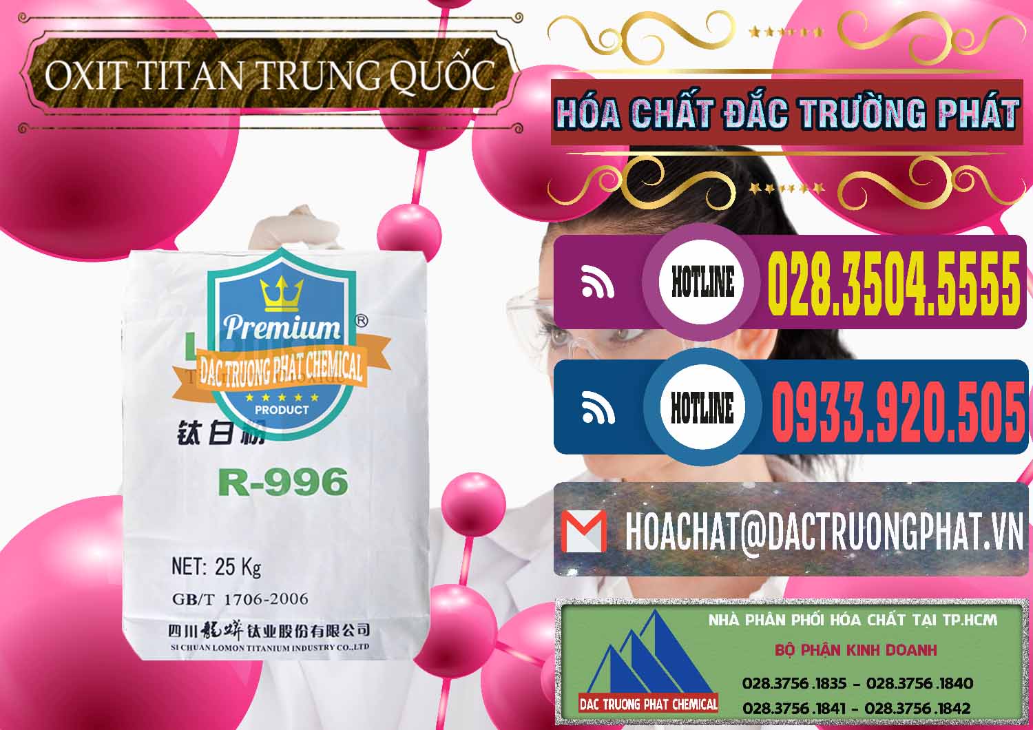 Nơi chuyên bán ( cung cấp ) Oxit Titan KA100 – Tio2 Trung Quốc China - 0398 - Công ty kinh doanh ( cung cấp ) hóa chất tại TP.HCM - muabanhoachat.com.vn