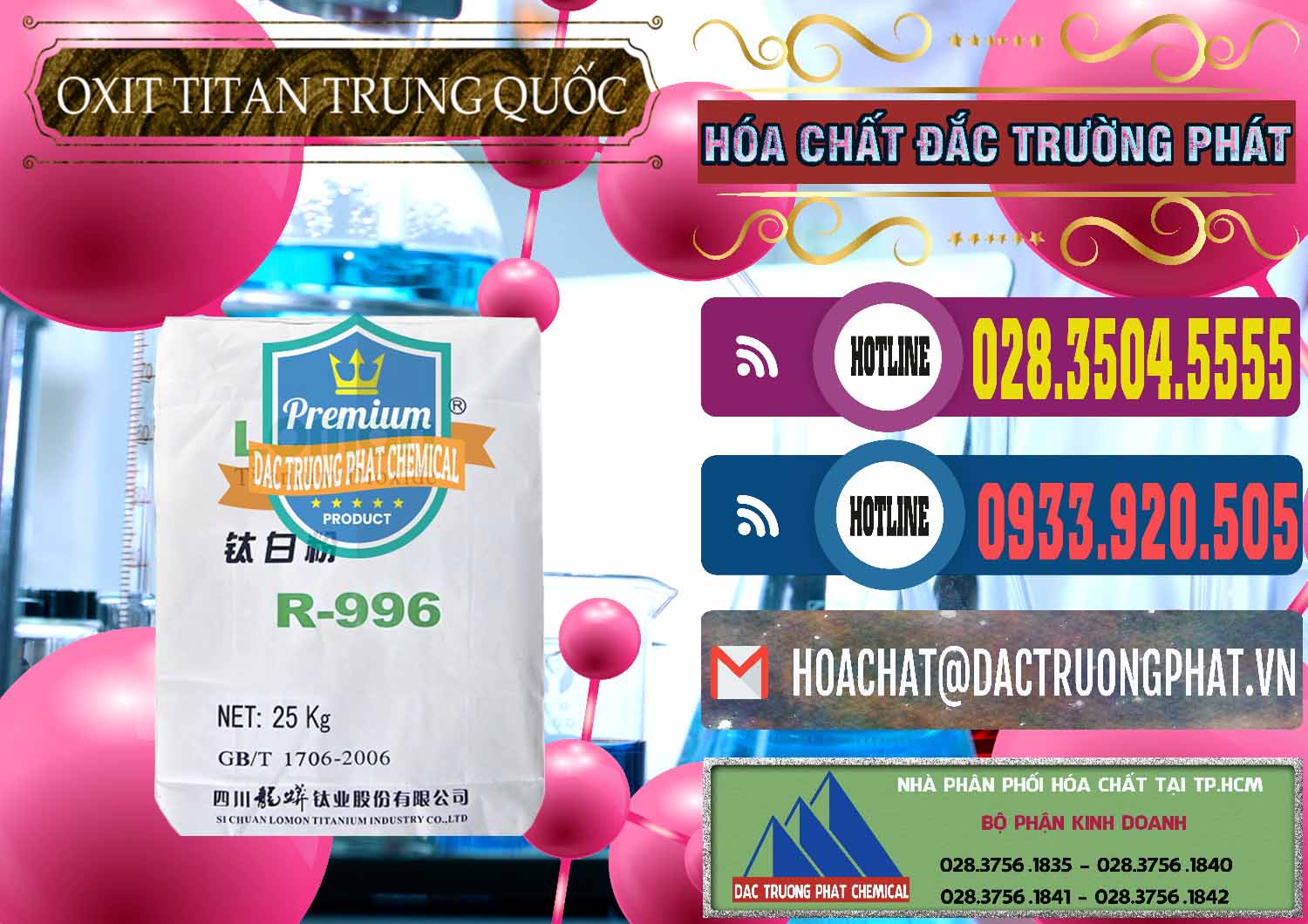 Nơi chuyên phân phối _ bán Oxit Titan KA100 – Tio2 Trung Quốc China - 0398 - Cung cấp _ phân phối hóa chất tại TP.HCM - muabanhoachat.com.vn