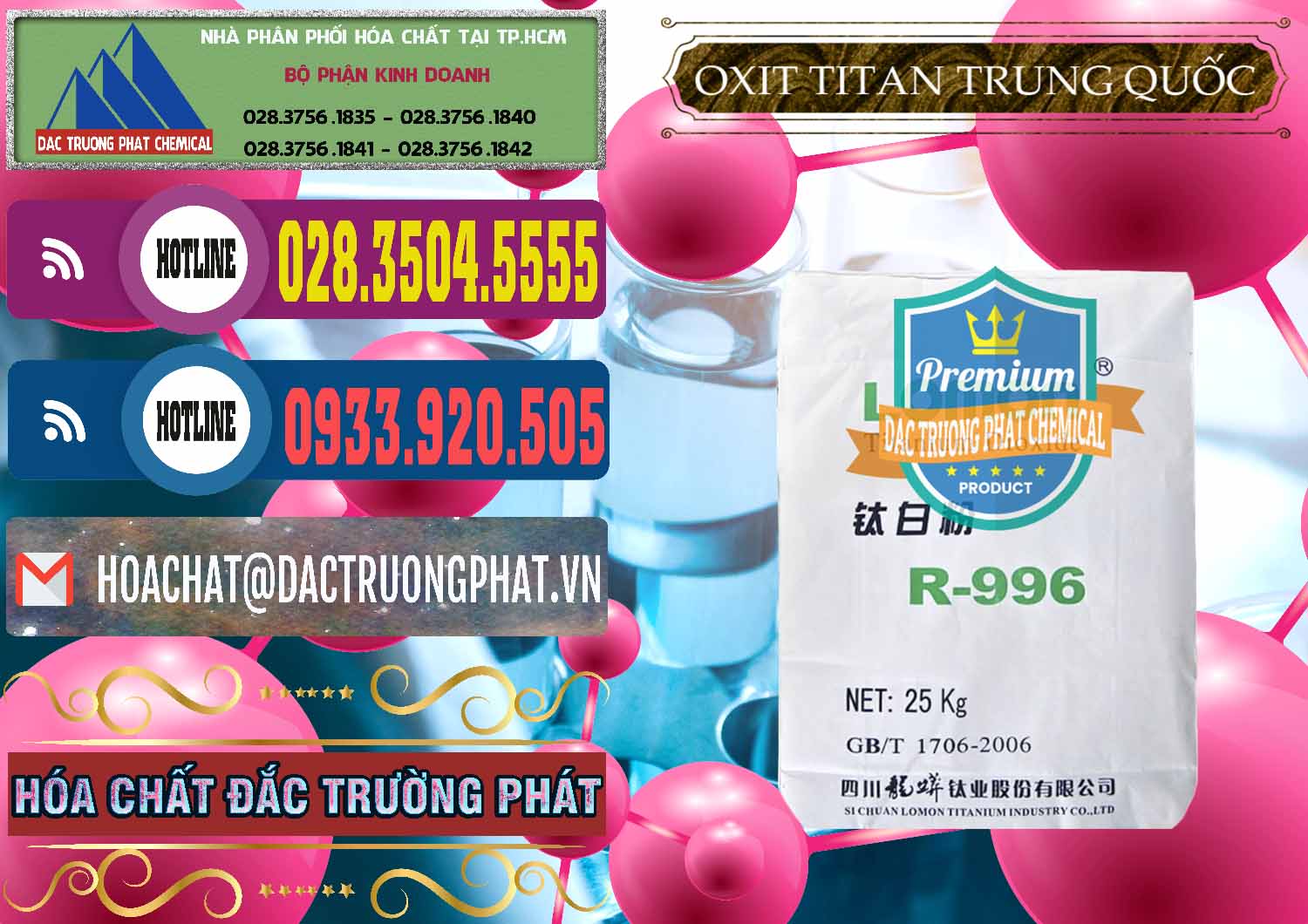 Cung ứng - bán Oxit Titan KA100 – Tio2 Trung Quốc China - 0398 - Đơn vị chuyên kinh doanh - phân phối hóa chất tại TP.HCM - muabanhoachat.com.vn