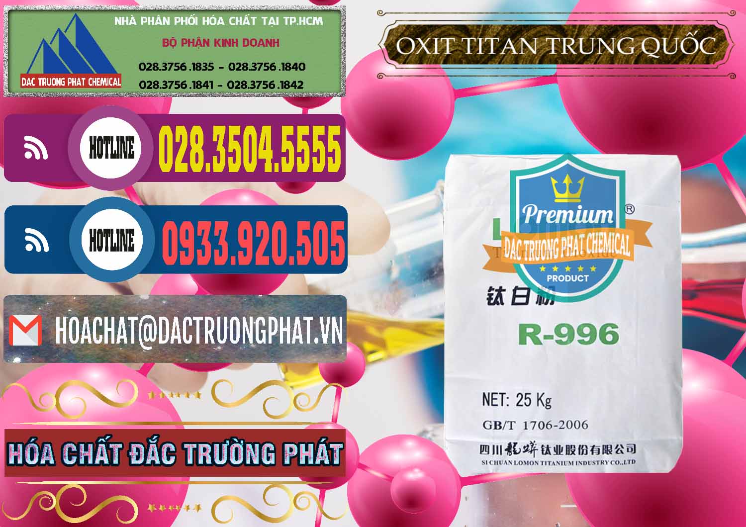 Cty chuyên phân phối và bán Oxit Titan KA100 – Tio2 Trung Quốc China - 0398 - Đơn vị nhập khẩu & cung cấp hóa chất tại TP.HCM - muabanhoachat.com.vn