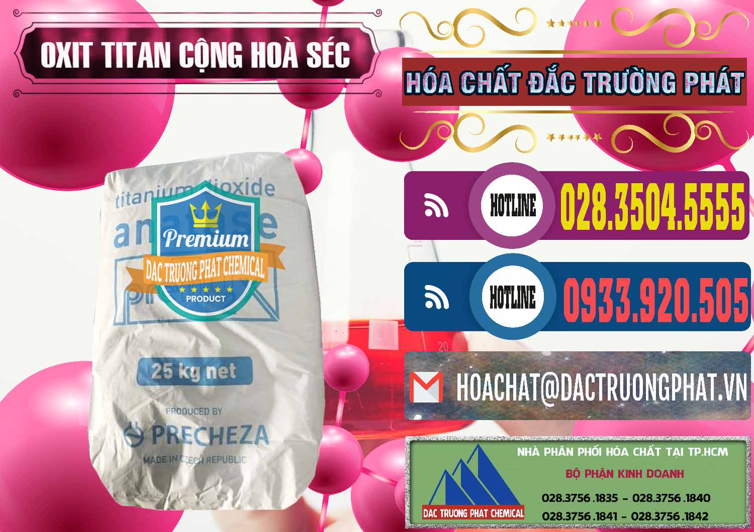 Đơn vị chuyên cung ứng - bán Oxit Titan KA100 – Tio2 Cộng Hòa Séc Czech Republic - 0407 - Cty chuyên bán & phân phối hóa chất tại TP.HCM - muabanhoachat.com.vn