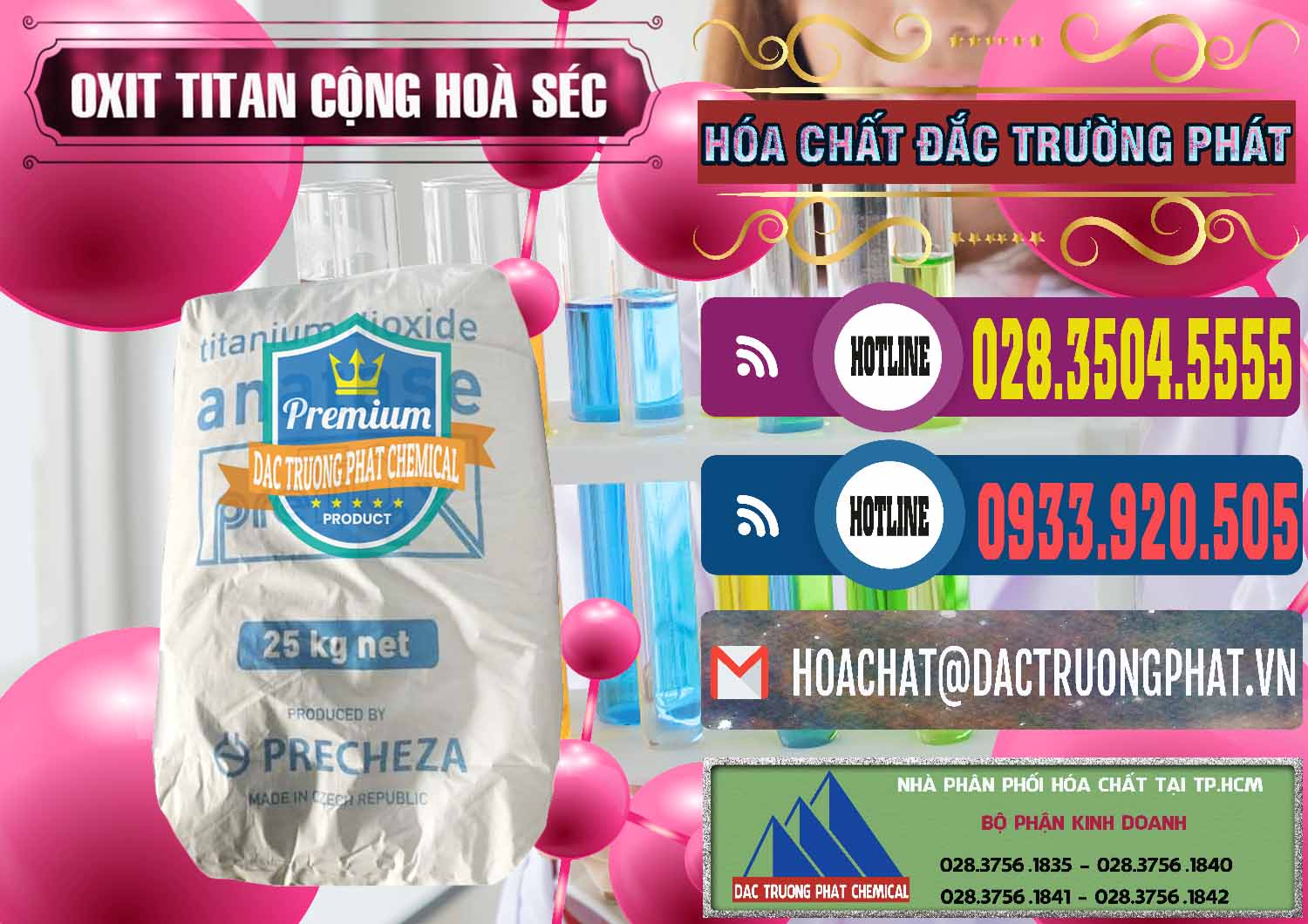 Công ty kinh doanh ( bán ) Oxit Titan KA100 – Tio2 Cộng Hòa Séc Czech Republic - 0407 - Nơi chuyên nhập khẩu - phân phối hóa chất tại TP.HCM - muabanhoachat.com.vn