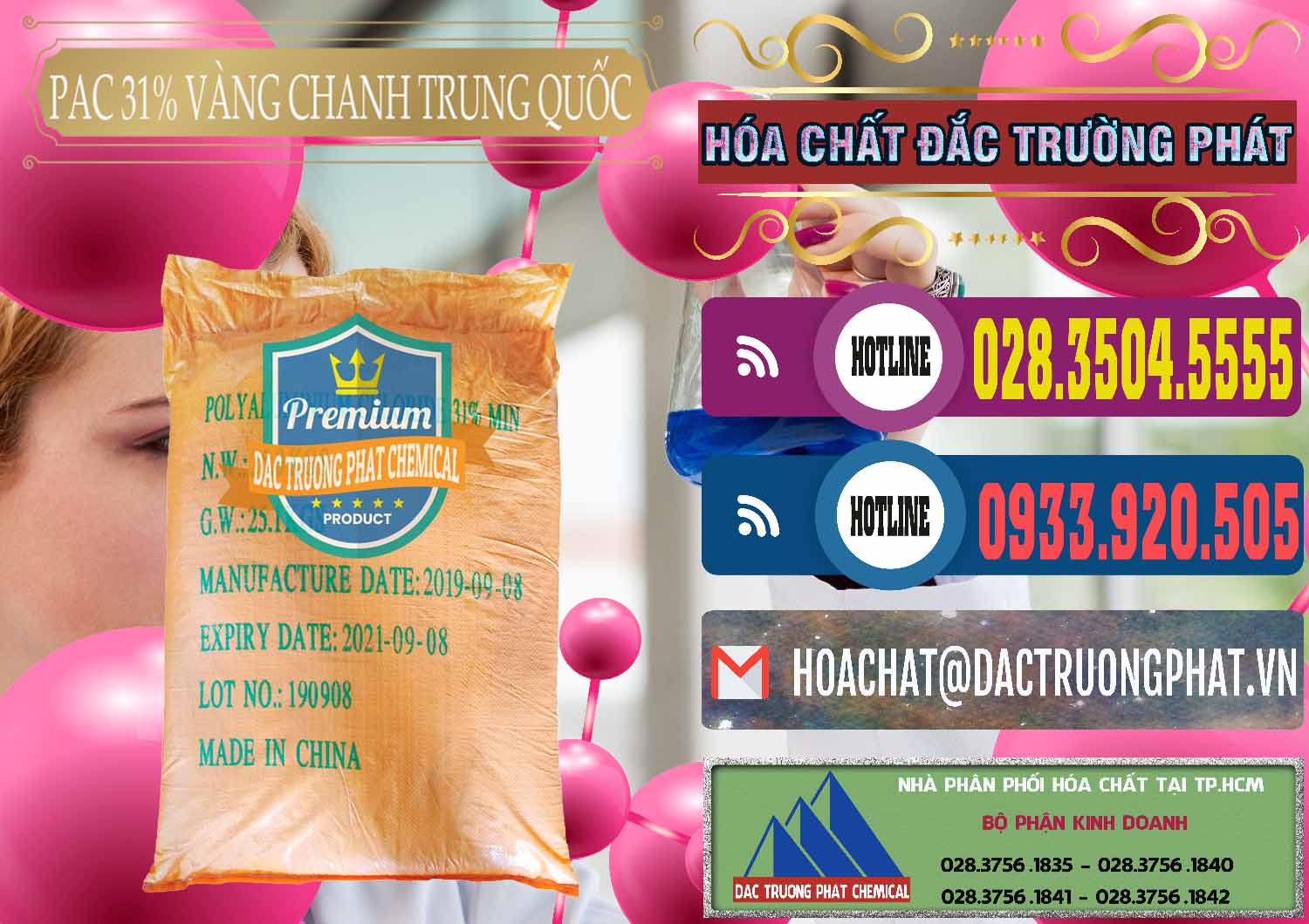 Cty bán và cung cấp PAC - Polyaluminium Chloride 28-31% Vàng Chanh Trung Quốc China - 0109 - Công ty nhập khẩu _ phân phối hóa chất tại TP.HCM - muabanhoachat.com.vn