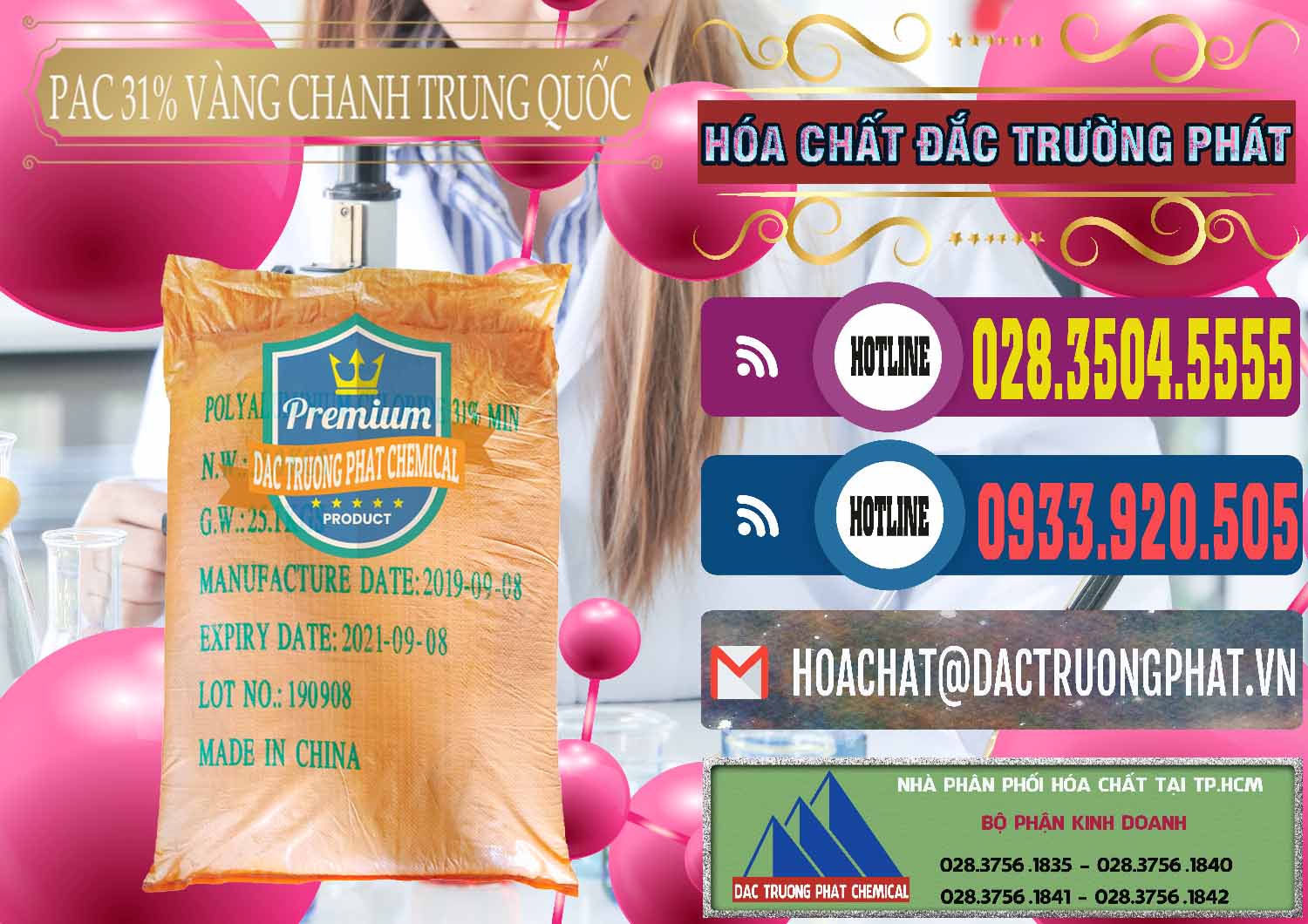Nơi cung cấp _ bán PAC - Polyaluminium Chloride 28-31% Vàng Chanh Trung Quốc China - 0109 - Đơn vị nhập khẩu & cung cấp hóa chất tại TP.HCM - muabanhoachat.com.vn