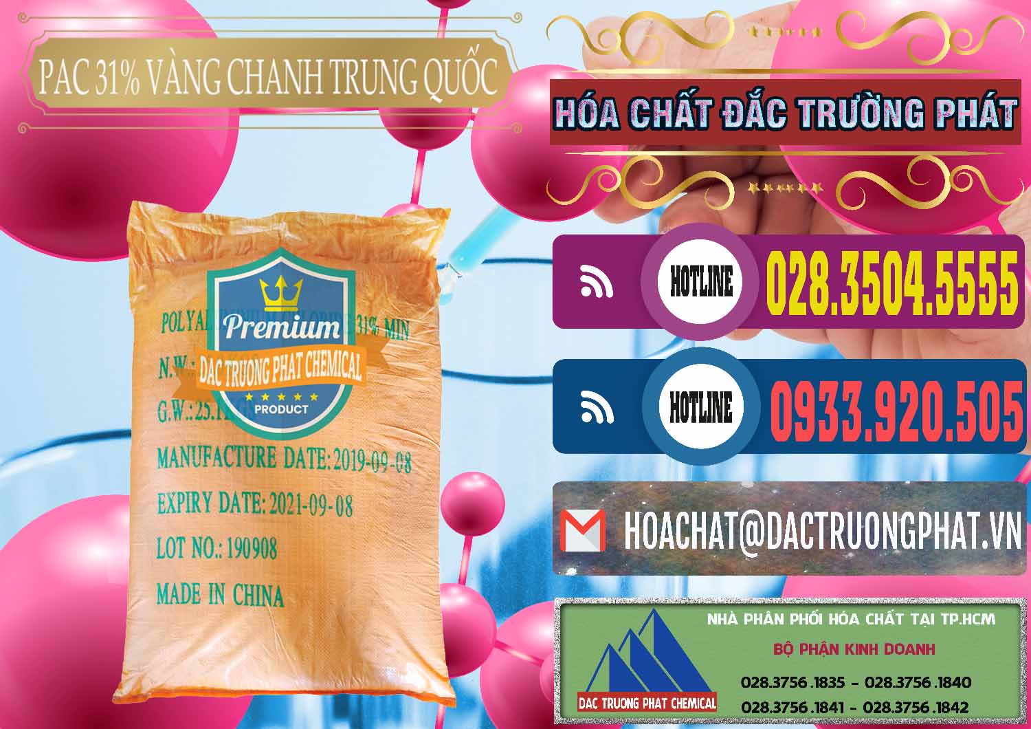 Công ty chuyên kinh doanh - bán PAC - Polyaluminium Chloride 28-31% Vàng Chanh Trung Quốc China - 0109 - Công ty phân phối _ cung cấp hóa chất tại TP.HCM - muabanhoachat.com.vn