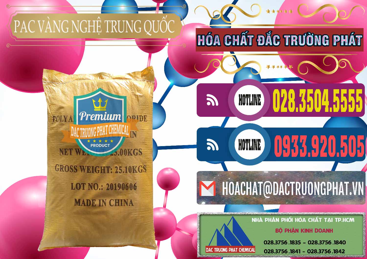Công ty chuyên phân phối và bán PAC - Polyaluminium Chloride Vàng Nghệ Trung Quốc China - 0110 - Cty chuyên nhập khẩu ( phân phối ) hóa chất tại TP.HCM - muabanhoachat.com.vn