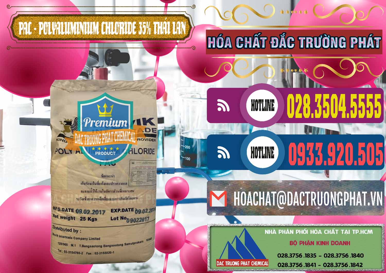 Chuyên nhập khẩu & bán PAC - Polyaluminium Chloride 35% Thái Lan Thailand - 0470 - Cty chuyên bán & cung cấp hóa chất tại TP.HCM - muabanhoachat.com.vn
