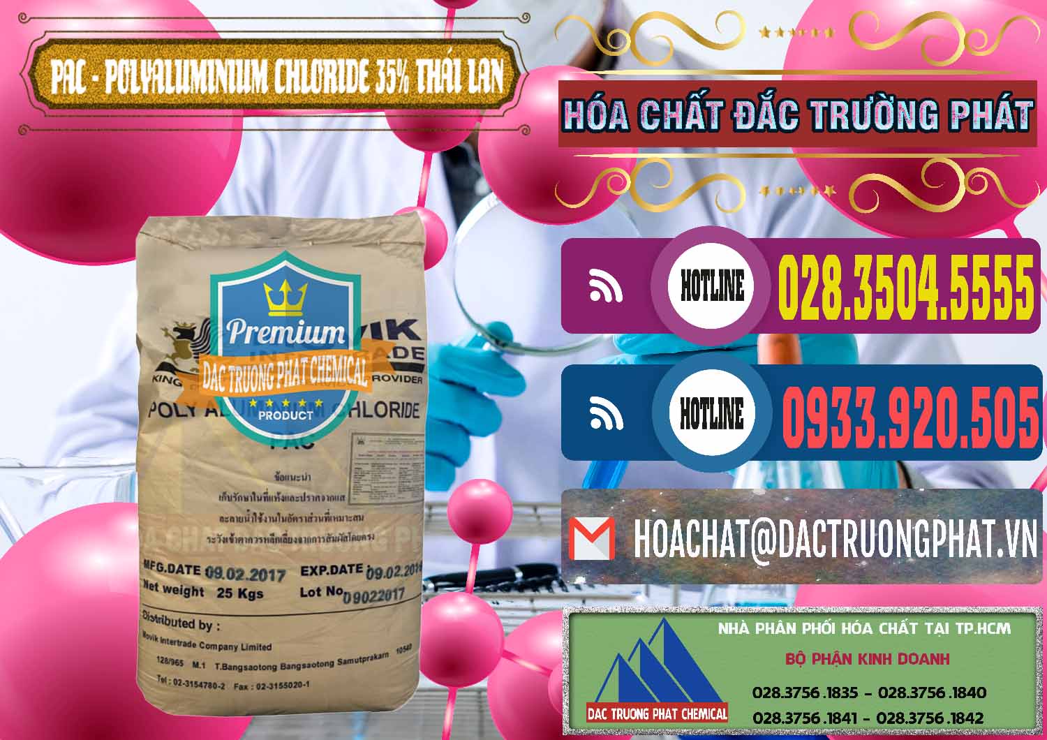 Cty bán _ cung cấp PAC - Polyaluminium Chloride 35% Thái Lan Thailand - 0470 - Chuyên kinh doanh - cung cấp hóa chất tại TP.HCM - muabanhoachat.com.vn