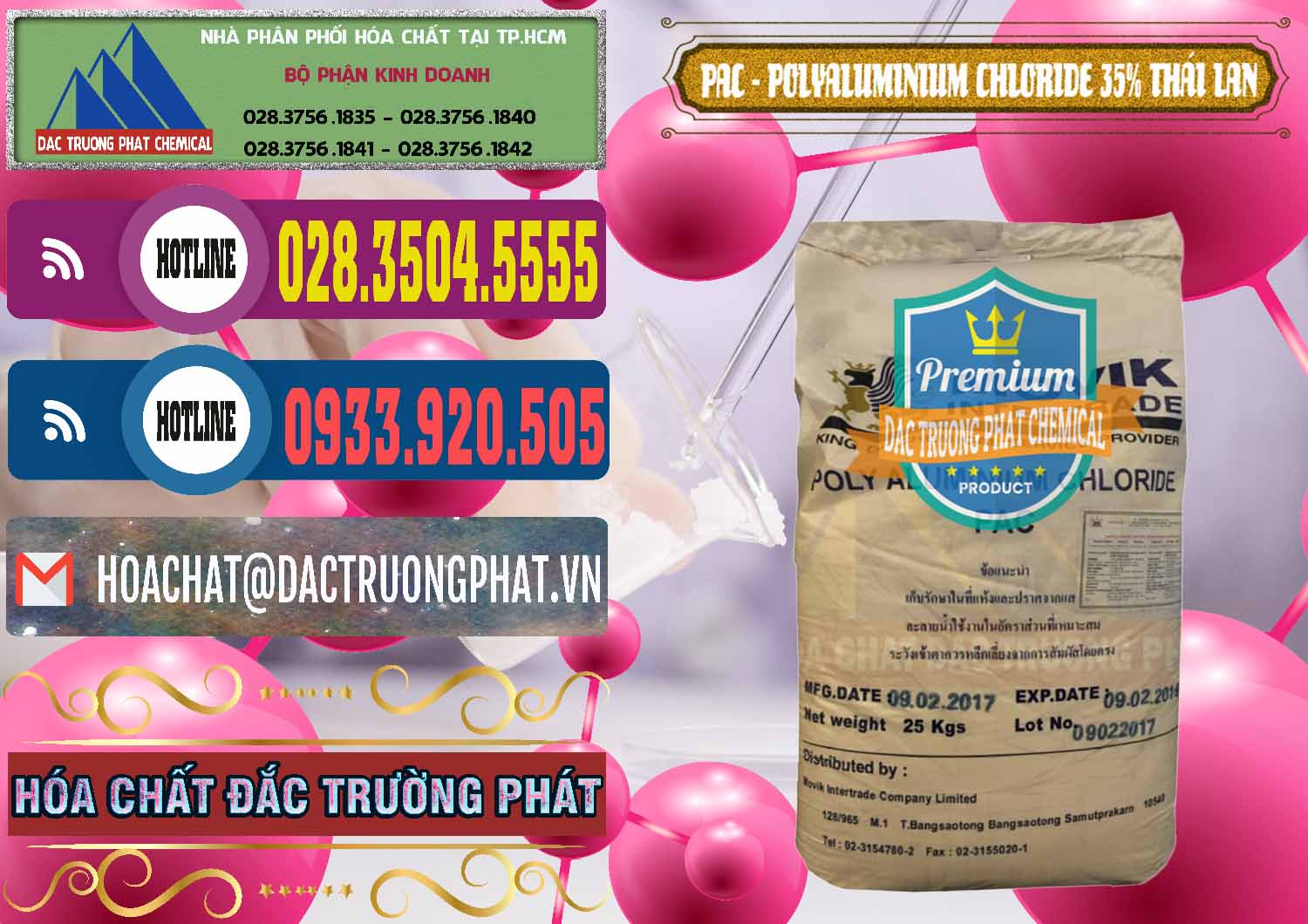 Nơi chuyên bán ( cung cấp ) PAC - Polyaluminium Chloride 35% Thái Lan Thailand - 0470 - Cty cung cấp _ kinh doanh hóa chất tại TP.HCM - muabanhoachat.com.vn