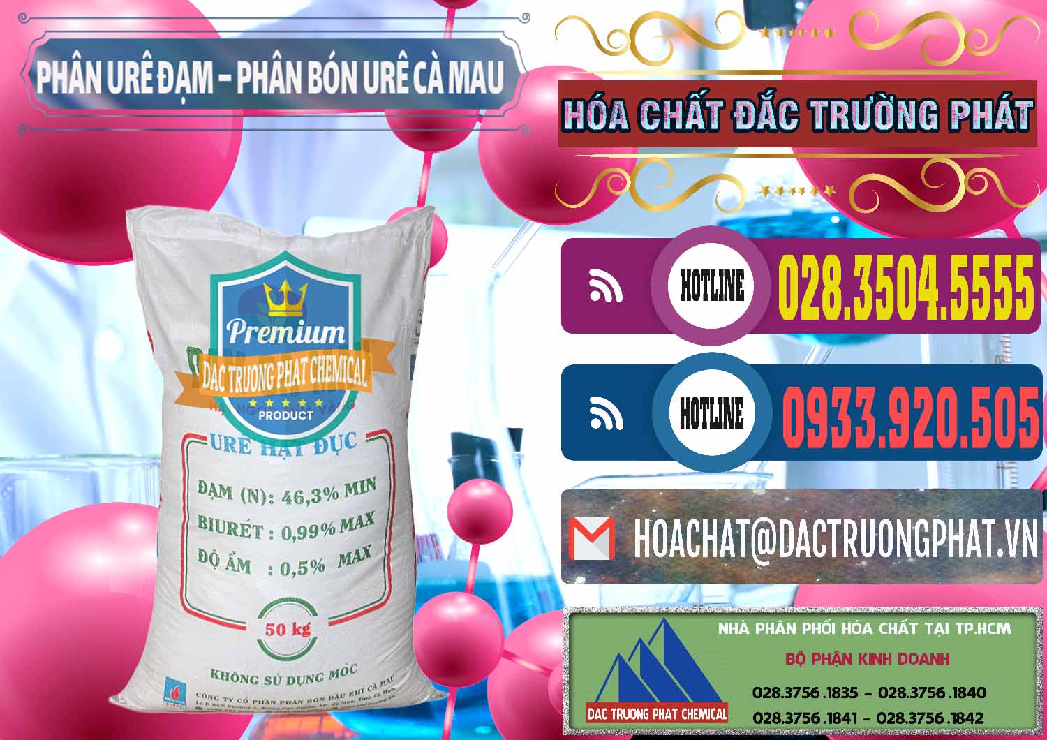 Cung cấp _ phân phối Phân Urê Đạm – Phân Bón Urê Cà Mau Việt Nam - 0192 - Công ty kinh doanh _ phân phối hóa chất tại TP.HCM - muabanhoachat.com.vn