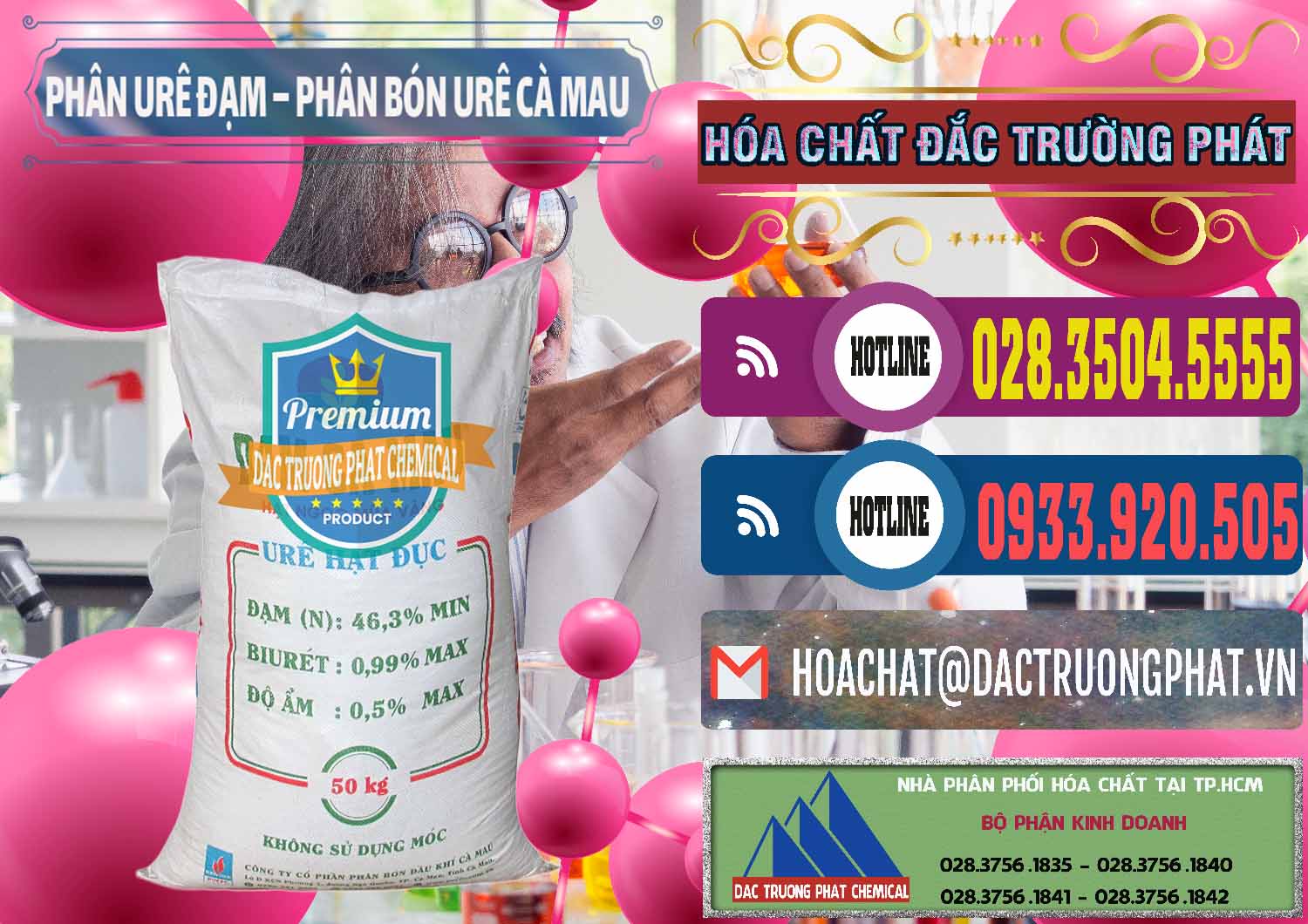 Cty bán & cung cấp Phân Urê Đạm – Phân Bón Urê Cà Mau Việt Nam - 0192 - Nơi chuyên kinh doanh - bán hóa chất tại TP.HCM - muabanhoachat.com.vn