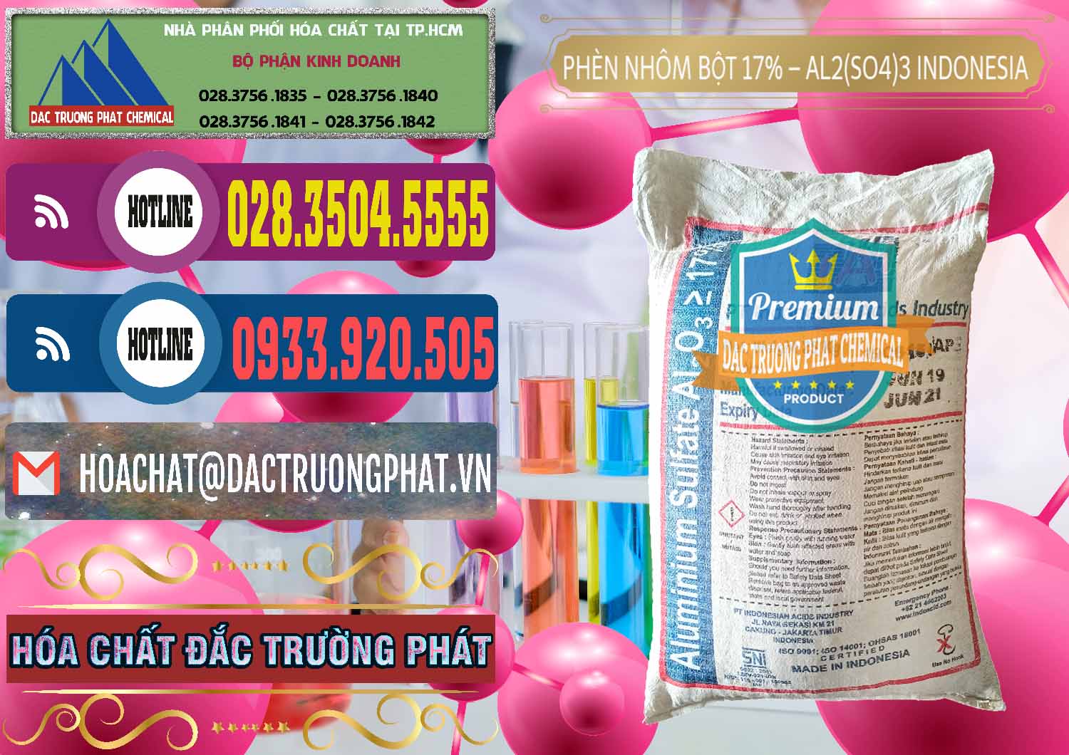 Cty chuyên cung cấp _ bán Phèn Nhôm Bột - Al2(SO4)3 17% bao 25kg Indonesia - 0114 - Công ty chuyên phân phối ( nhập khẩu ) hóa chất tại TP.HCM - muabanhoachat.com.vn