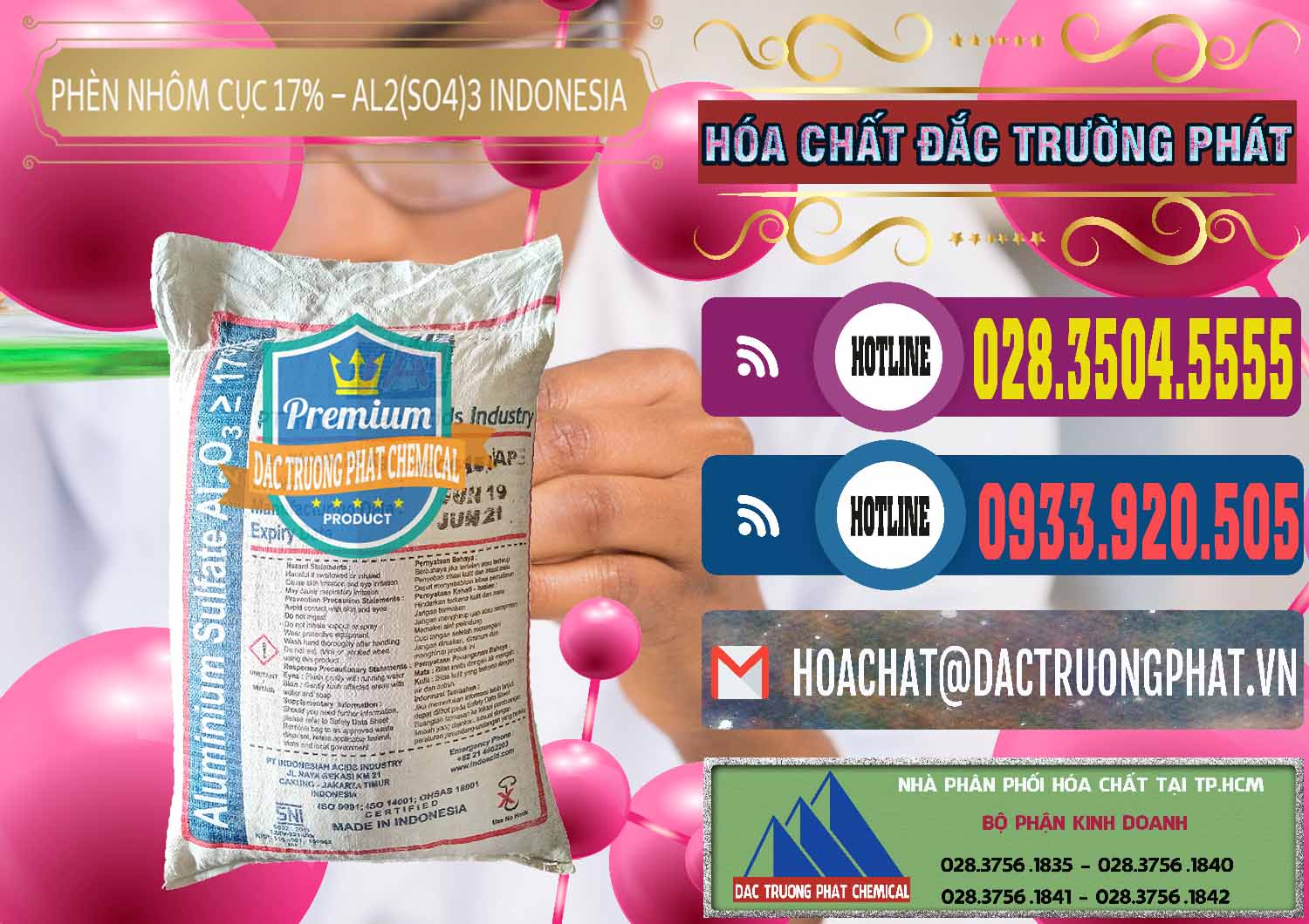 Nhà phân phối và bán Phèn Nhôm Cục - Al2(SO4)3 17% bao 25kg Indonesia - 0115 - Phân phối và nhập khẩu hóa chất tại TP.HCM - muabanhoachat.com.vn