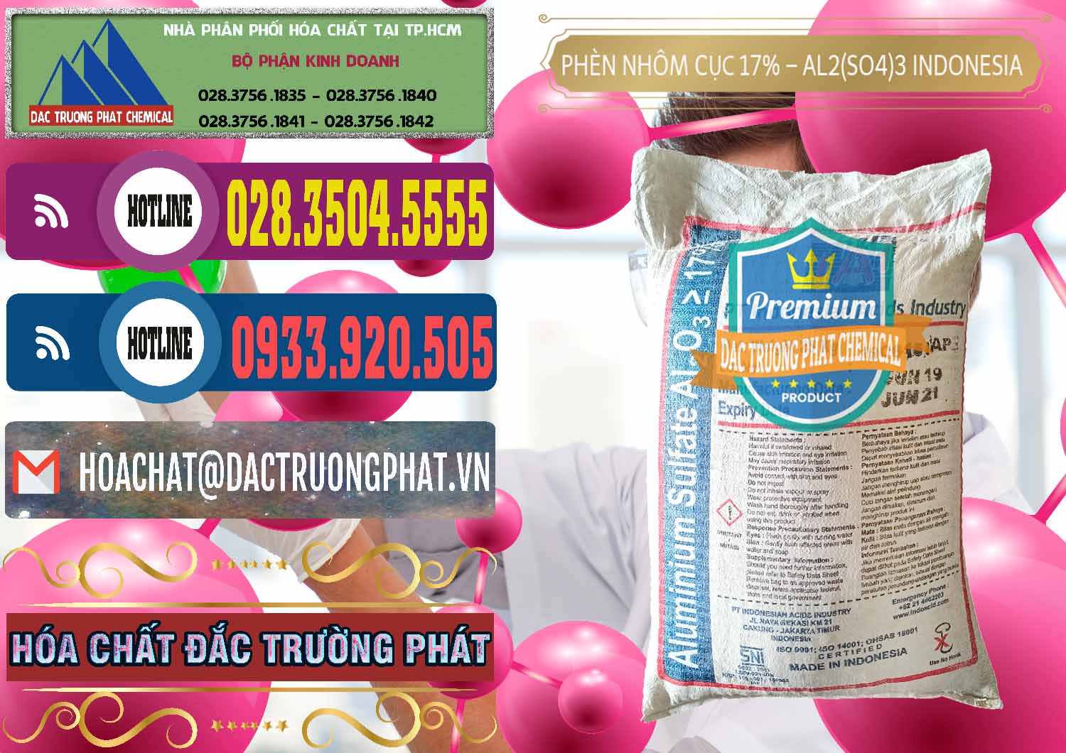 Nơi cung ứng _ bán Phèn Nhôm Cục - Al2(SO4)3 17% bao 25kg Indonesia - 0115 - Công ty chuyên phân phối ( nhập khẩu ) hóa chất tại TP.HCM - muabanhoachat.com.vn