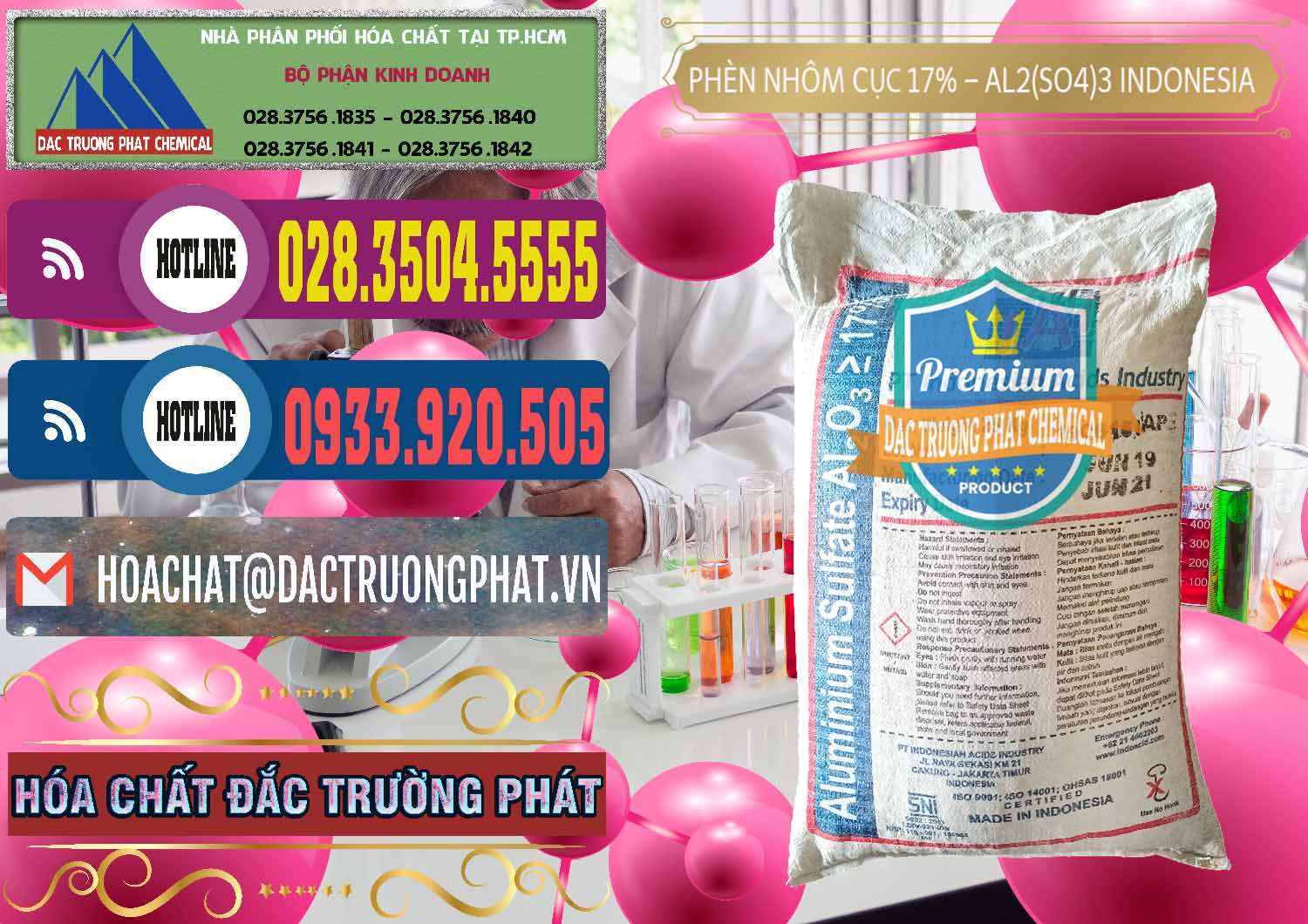 Nơi chuyên bán _ cung cấp Phèn Nhôm Cục - Al2(SO4)3 17% bao 25kg Indonesia - 0115 - Cung cấp và bán hóa chất tại TP.HCM - muabanhoachat.com.vn